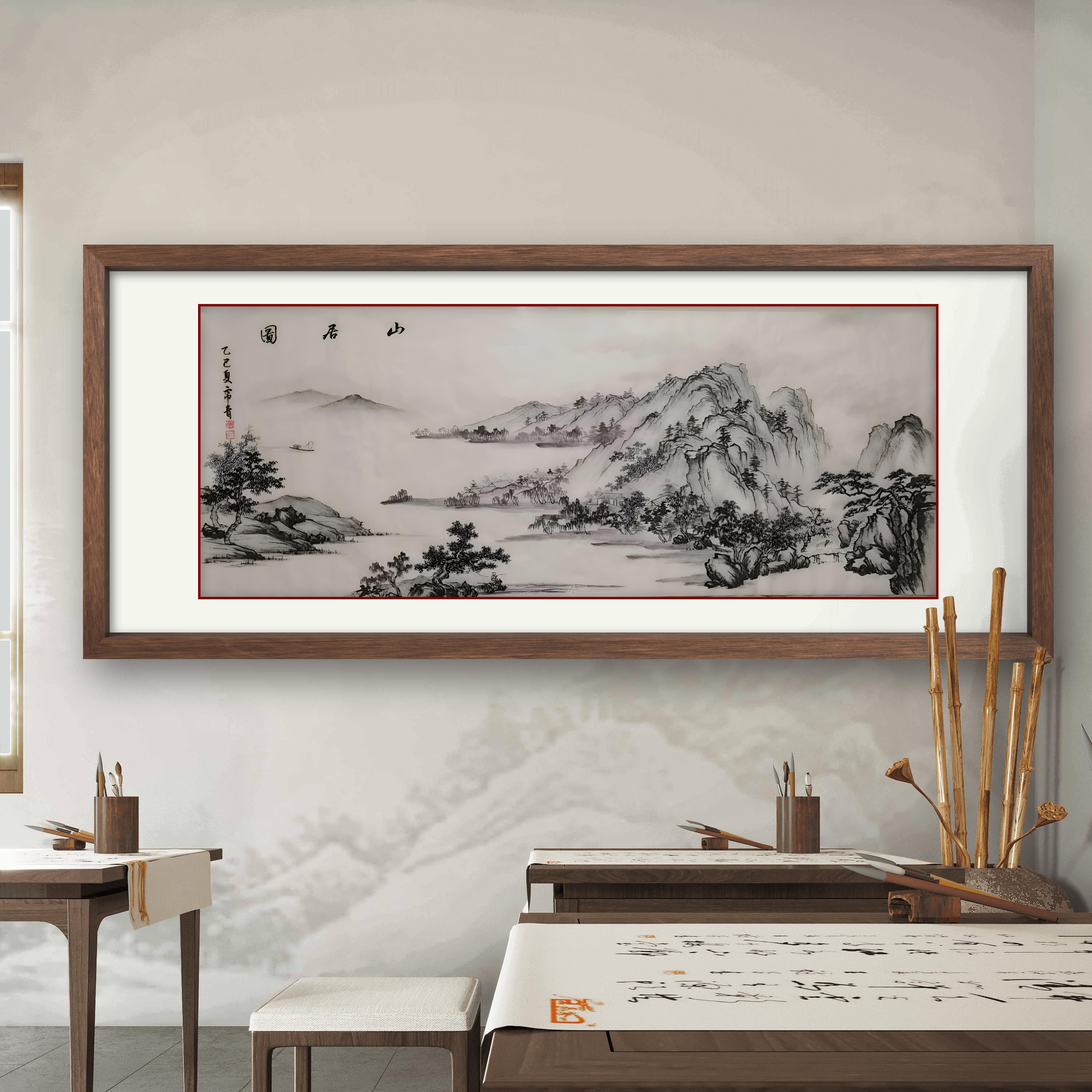 重点是学习宋画的笔墨运用