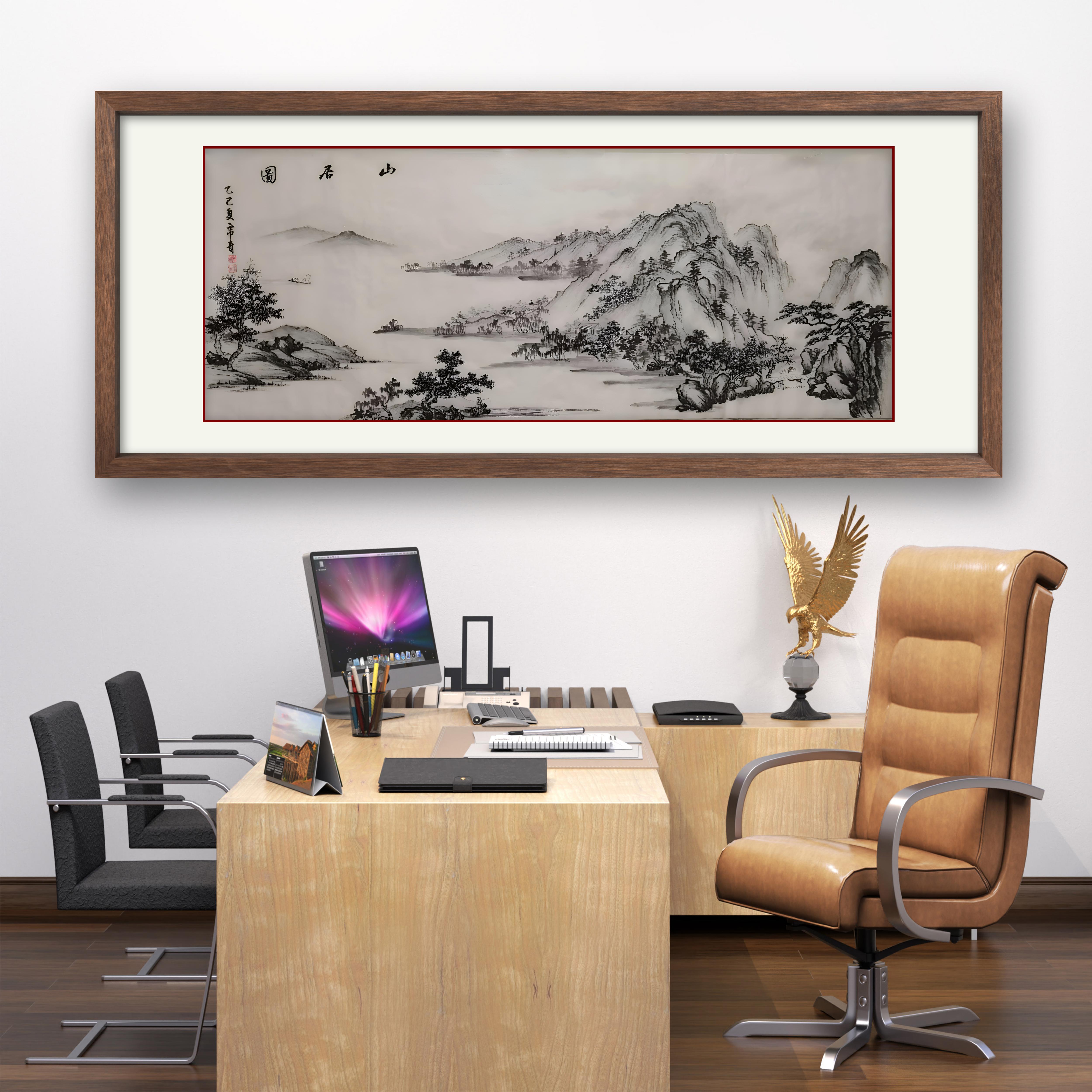 经常有人说国画是写的,这个说法不完全对,也不完全错