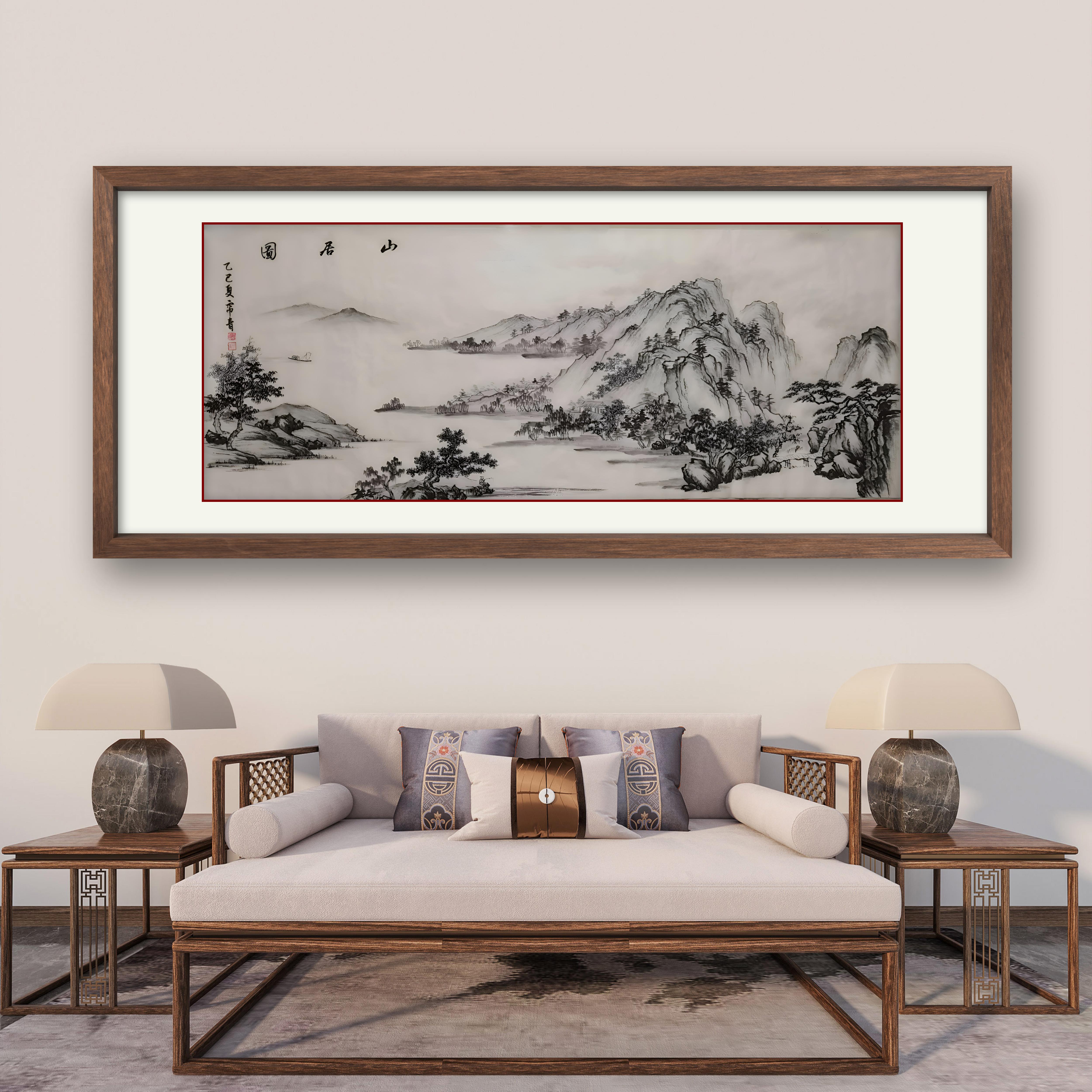 重点是学习宋画的笔墨运用