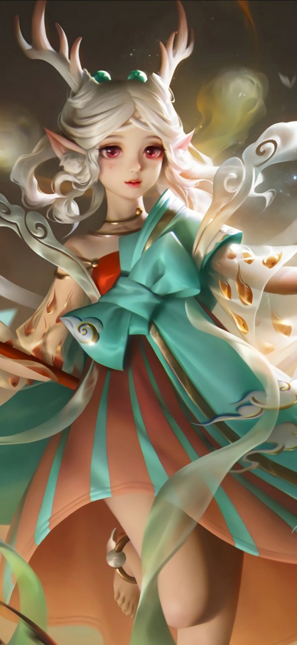 王者荣耀/遇见神鹿瑶 (4k原图壁纸于同名公众号内更新)