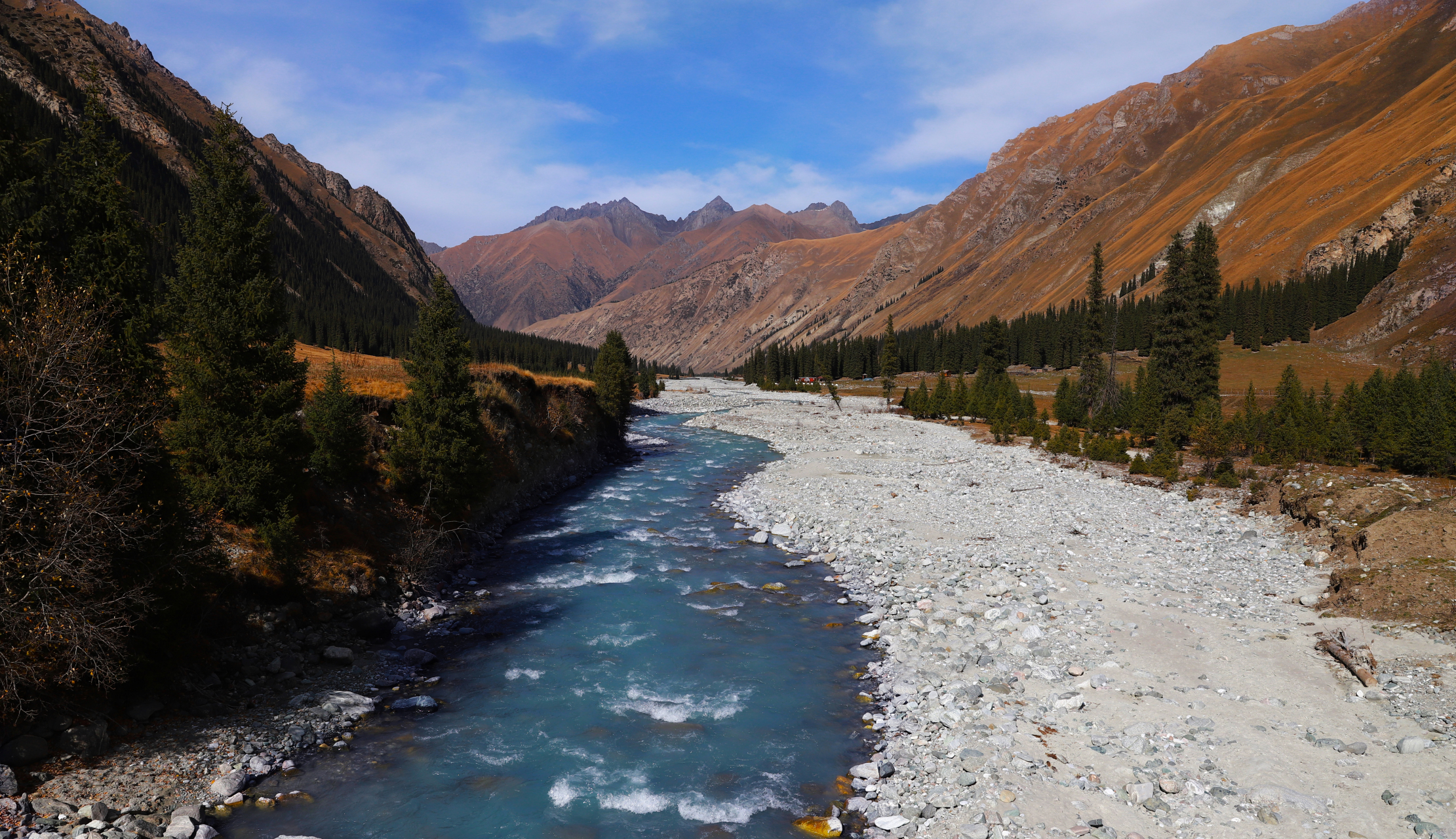 新疆夏塔古道国家森林公园  木扎尔特冰川