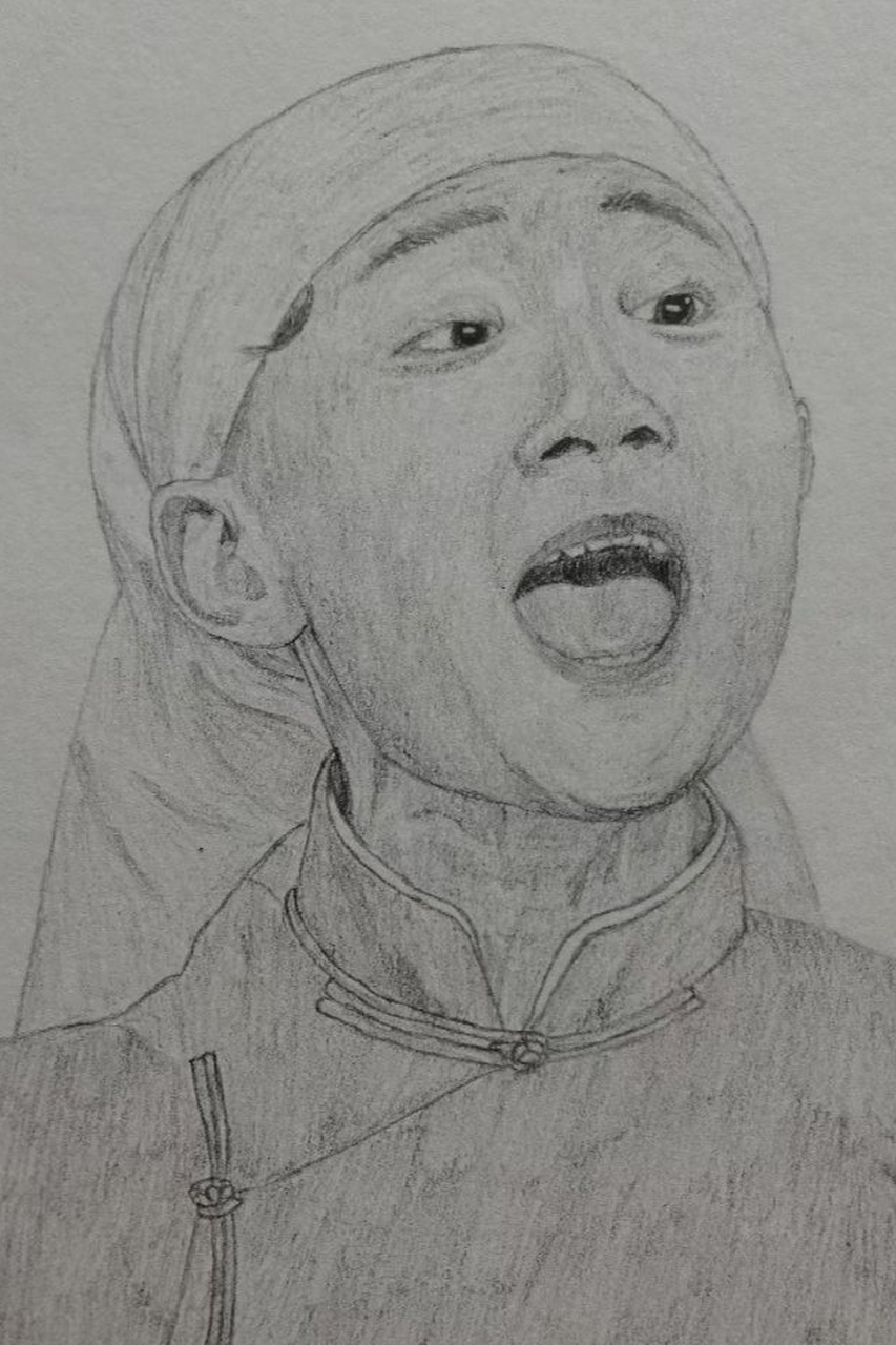 德云社部分演员的素描,他们的特征太明显了,一猜一个准.