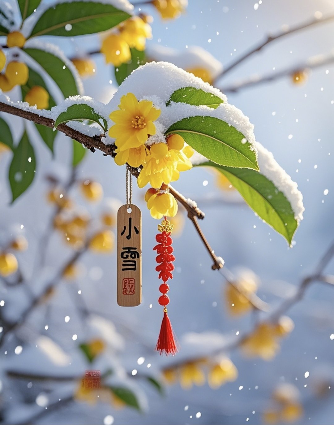 小雪,是标志着冬季正式来临的节气,寒意渐浓,大地悄然一片银装素裹