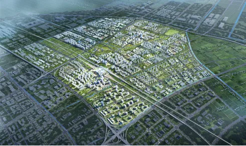 以杭州东站为中心,建成了城东新城;以杭州南站为中心,建成了南站新城