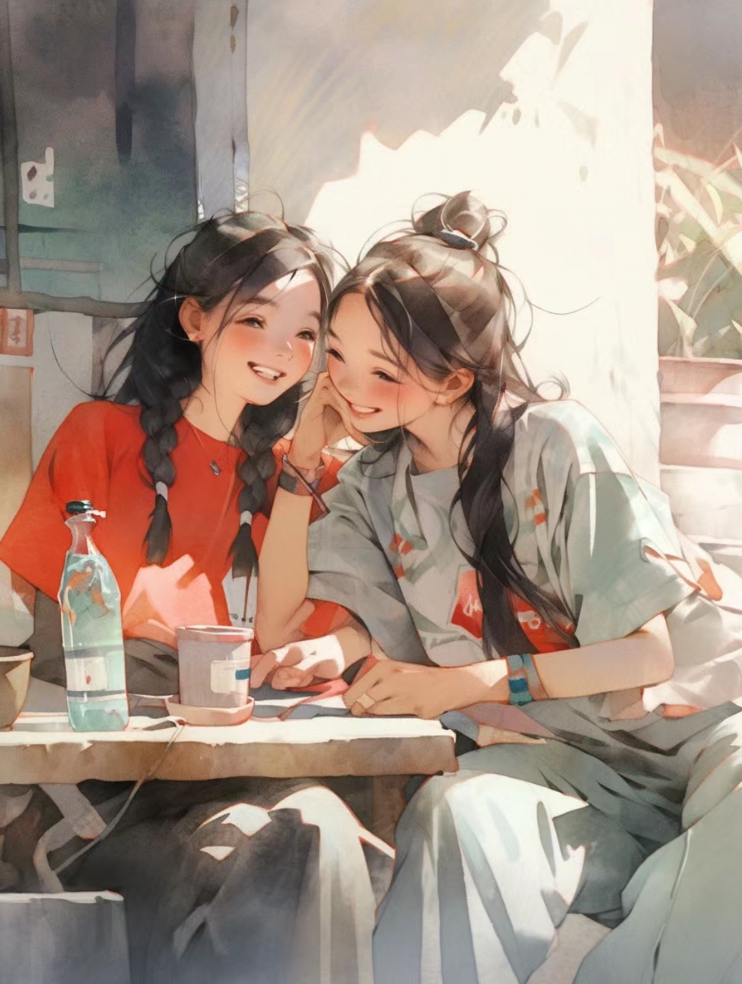 有的人走着走着就散了,有的人相处越久感情越深