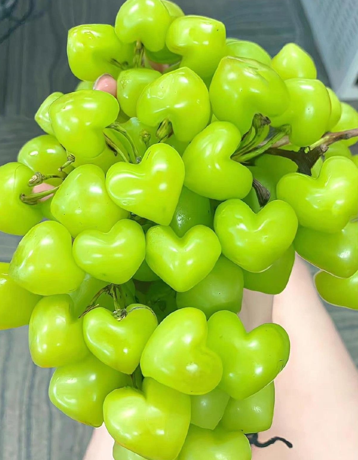 真的有这种心形葡萄吗?
