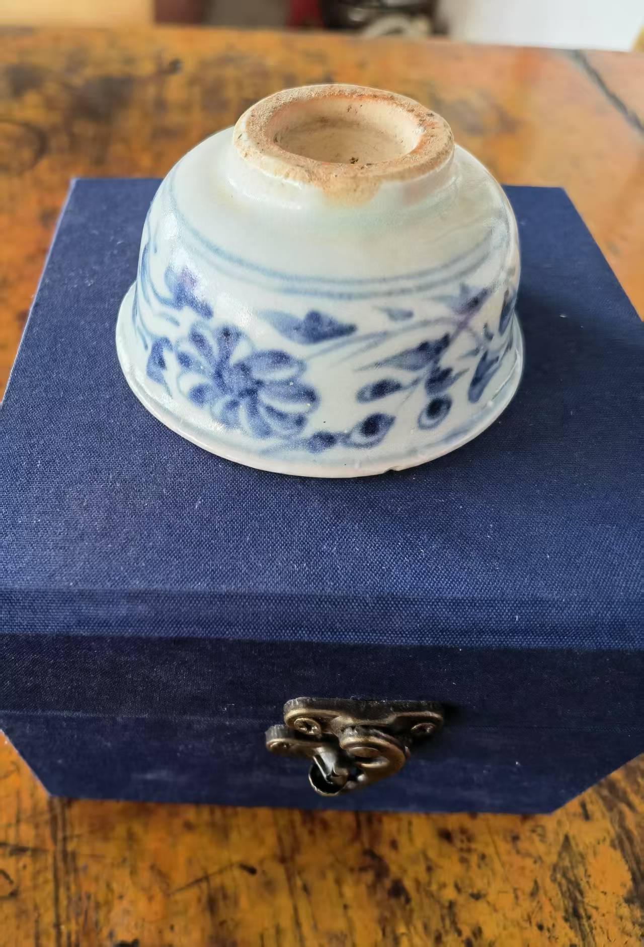 元代青花主人杯