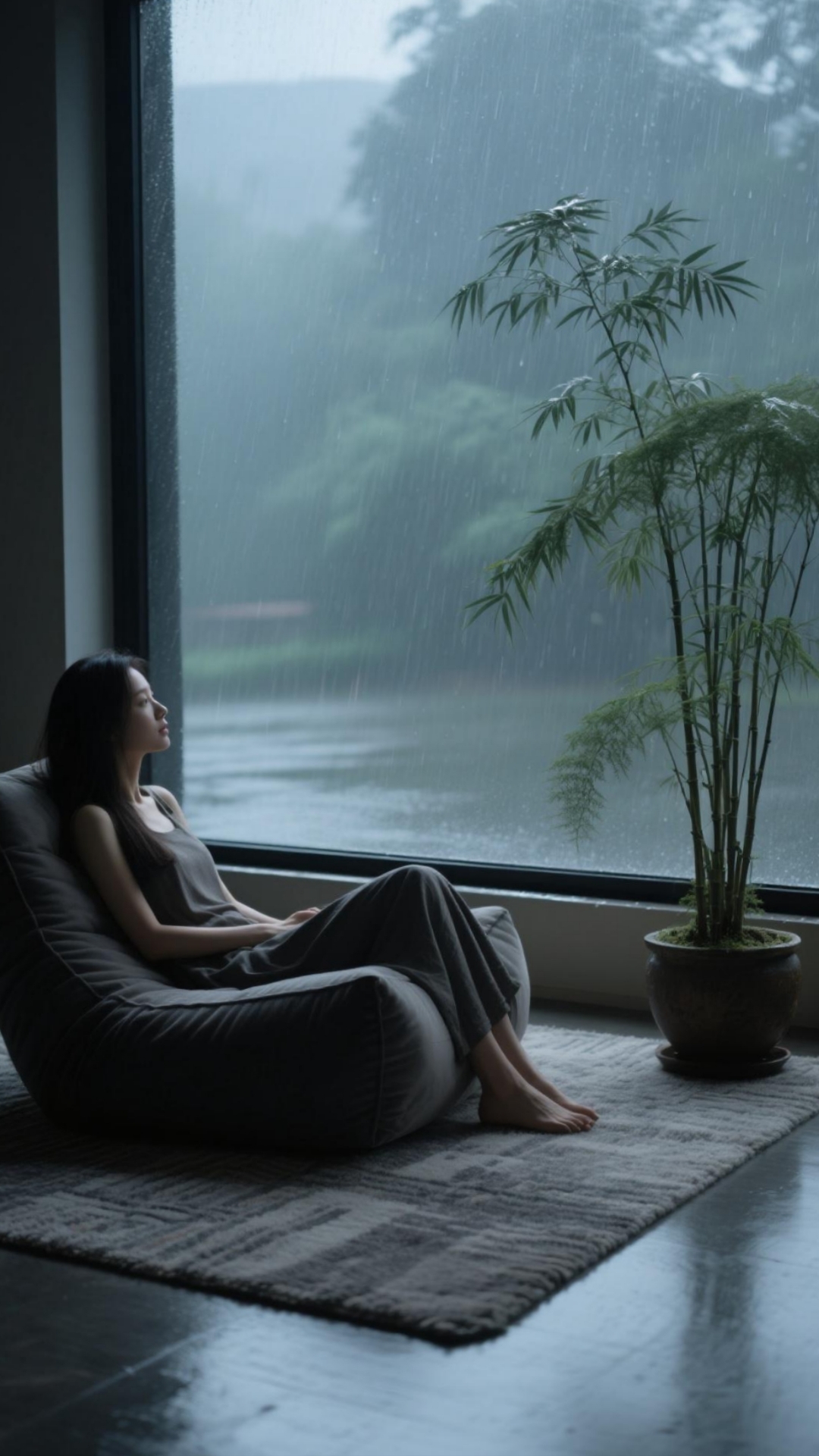 雨中遐思   雨,淅淅沥沥地敲打着窗棂,似在低吟一首无人能懂的曲