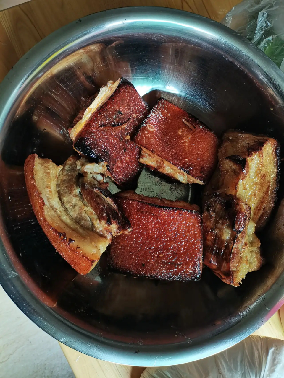 坨子肉,你吃过吗,川北酒席最重要的一道菜,过年我们在家自己做,五花肉