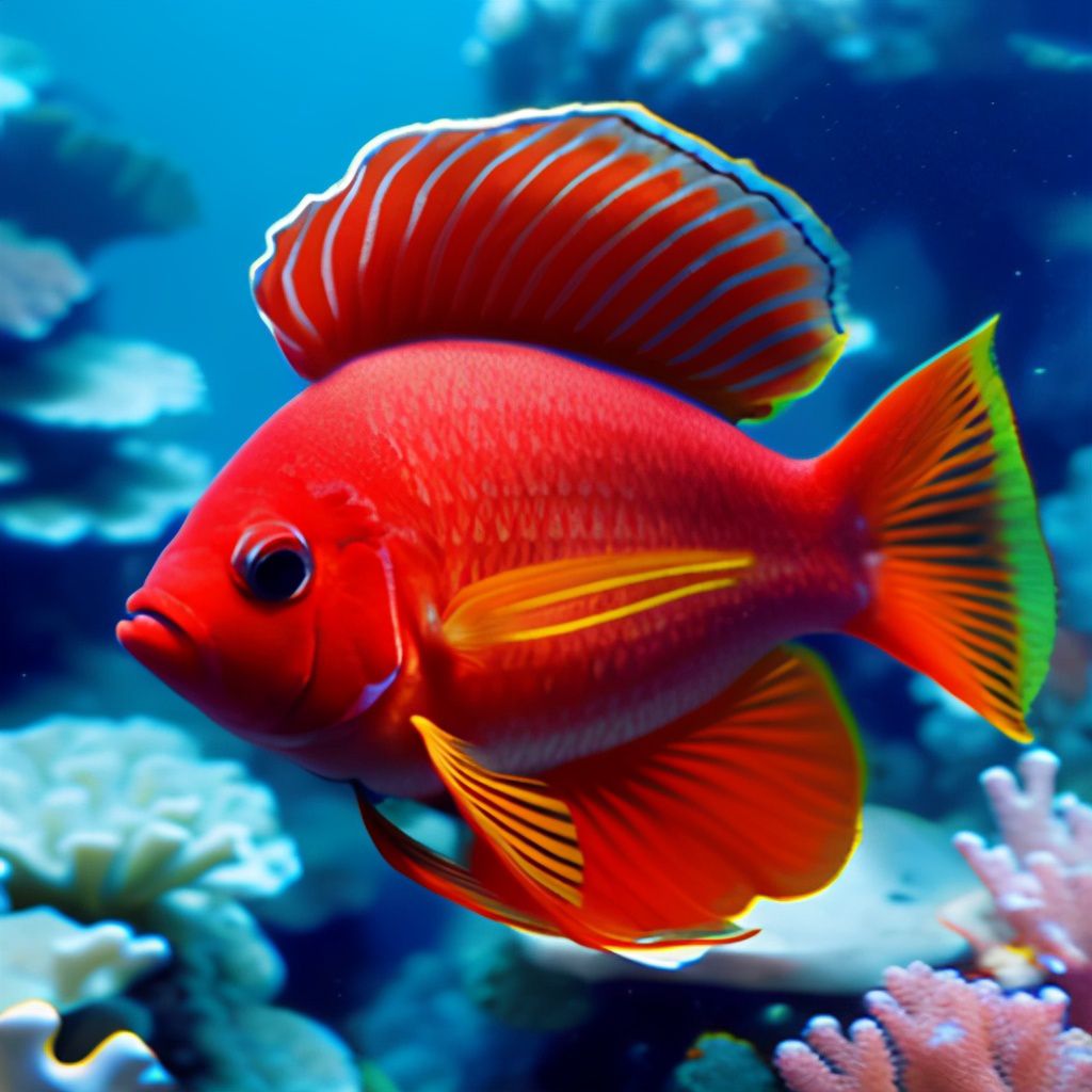 海底世界珊瑚鱼