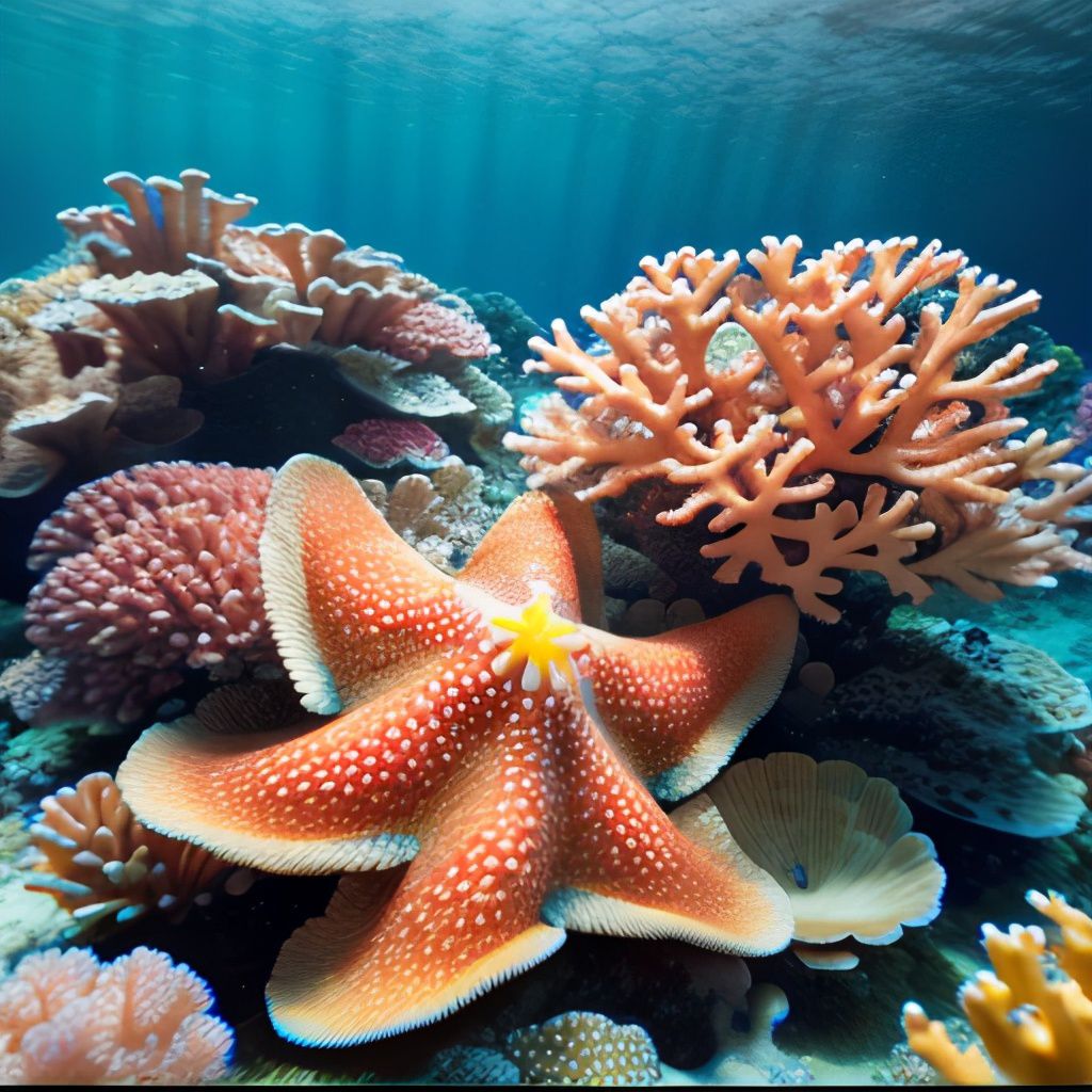 海底生物 真实图片