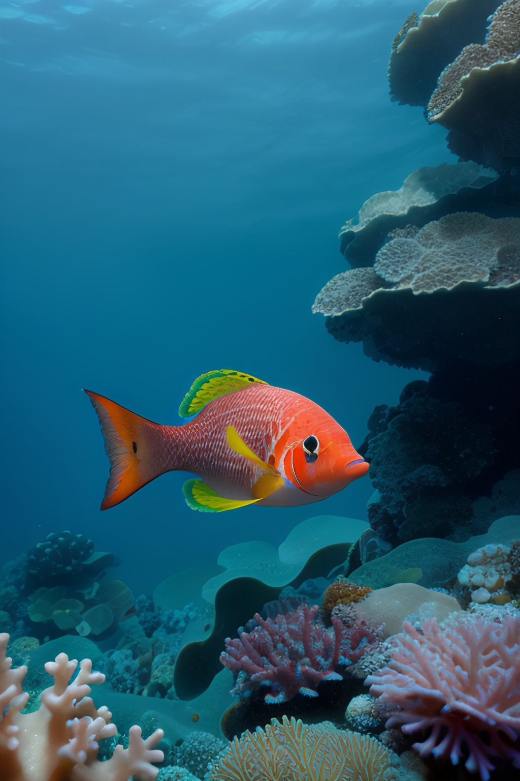 各种奇妙的海洋生物让我惊叹不已,尤其是那些色彩斑斓的珊瑚和鱼儿,真