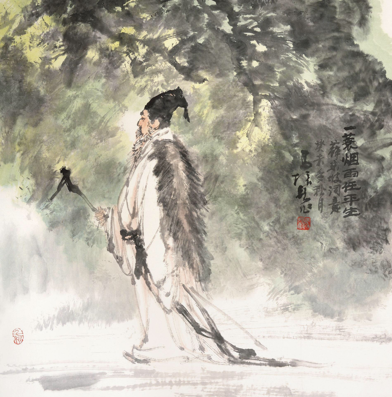 马振声人物画作品欣赏.