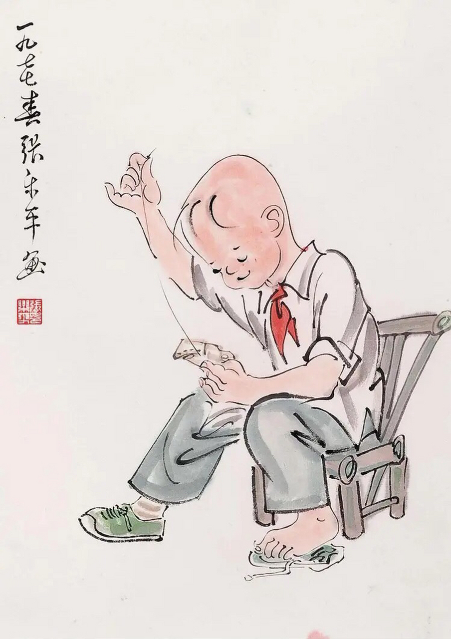 张乐平漫画作品欣赏图片