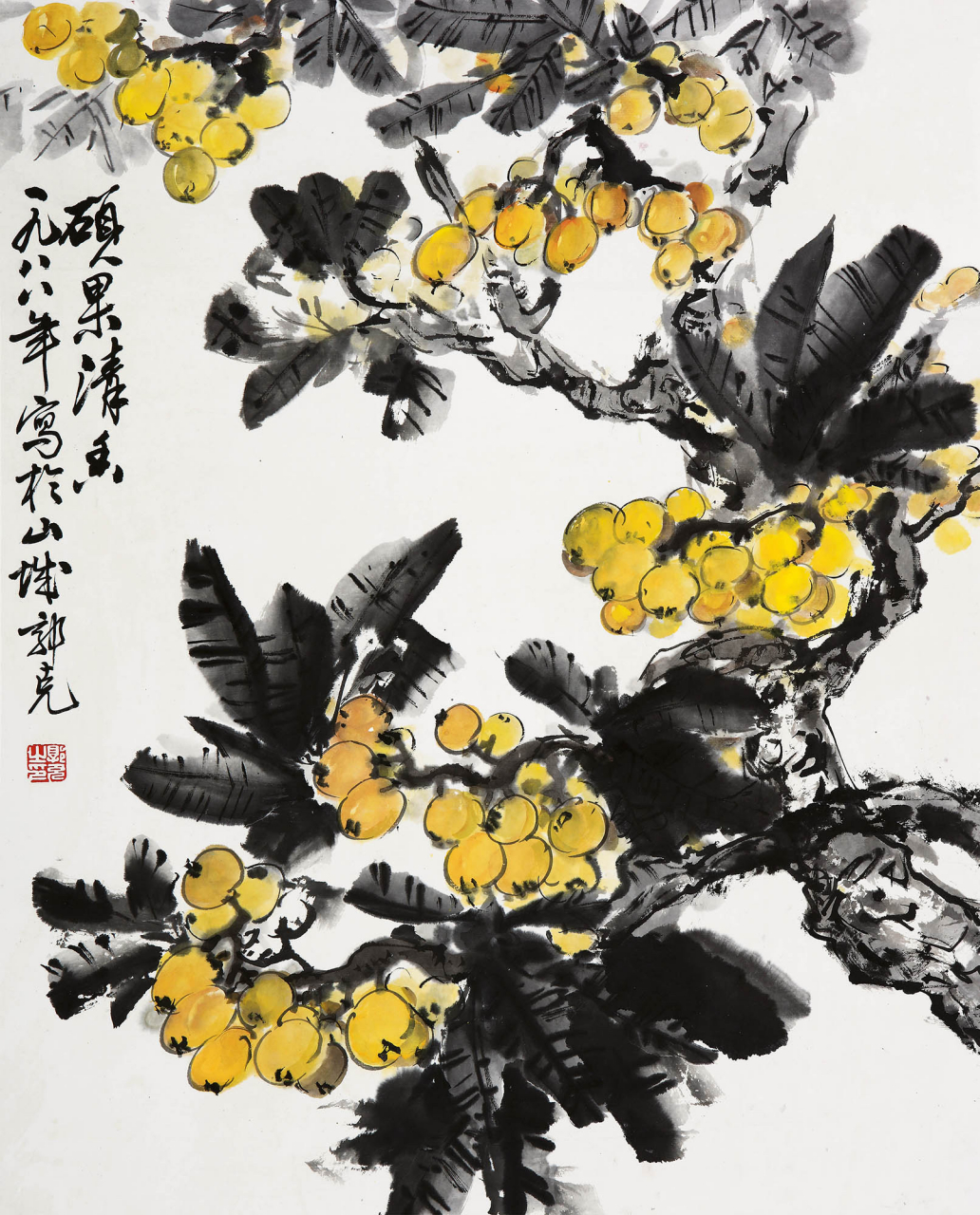 著名国画艺术家郭克先生花鸟画作品欣赏,画面生机盎然,美不胜收.