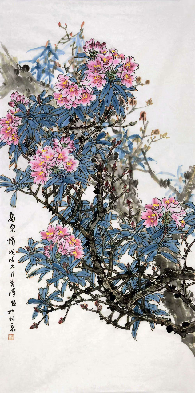 贵州籍青年画家杨秀泽花鸟画作品欣赏