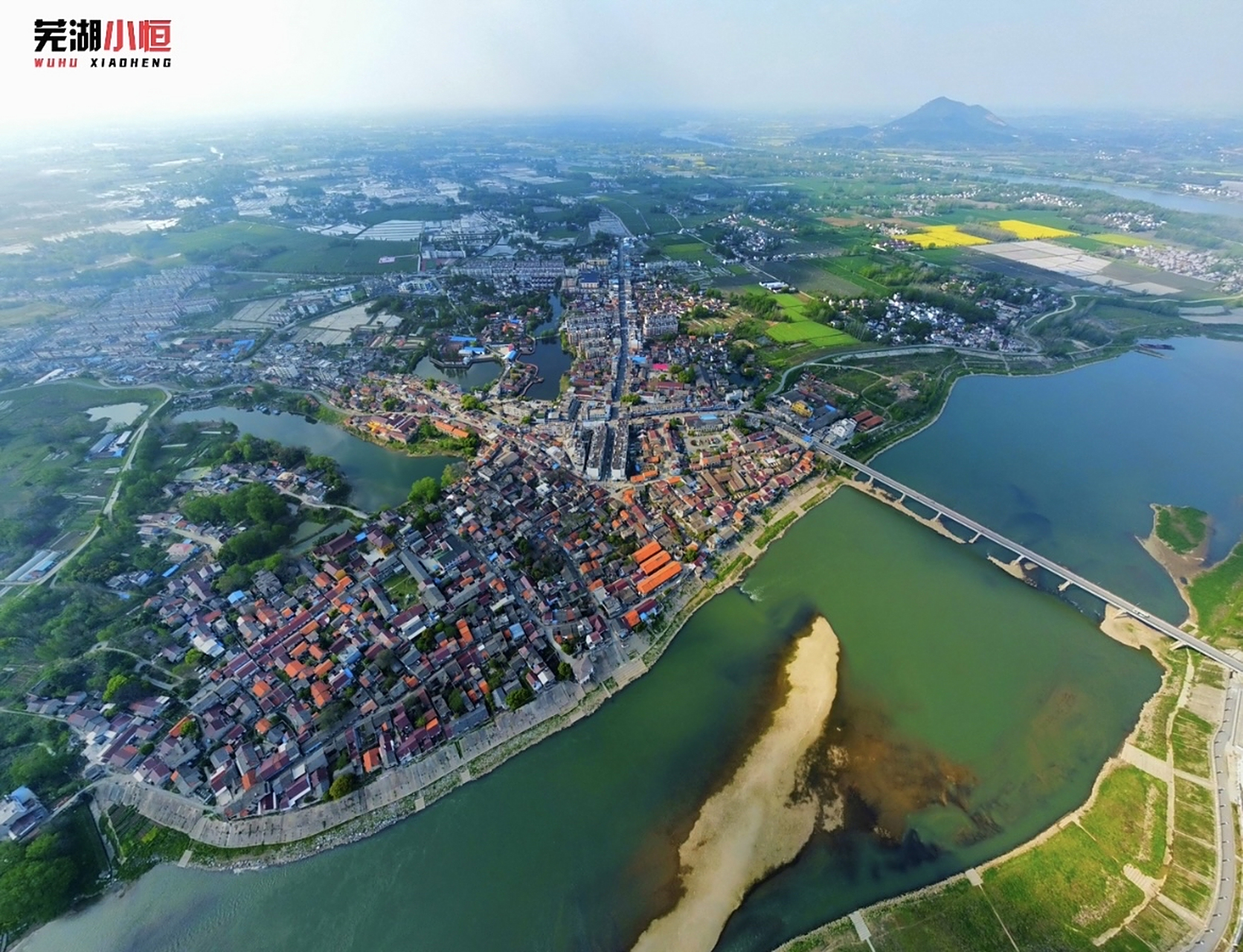 相约安徽向春而行# 中国紫云英/千年弋江镇 芜湖南陵弋江镇!