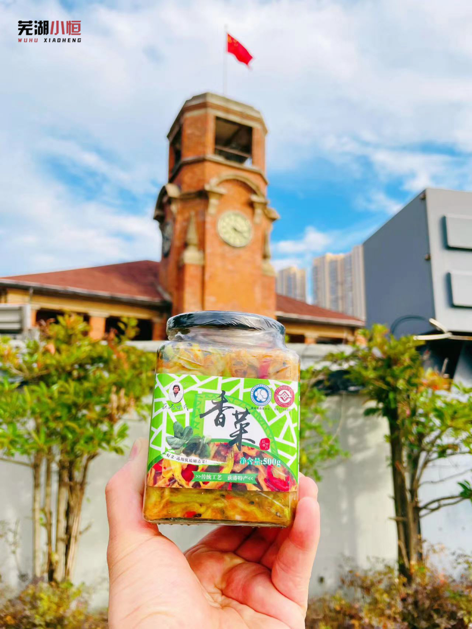 芜湖特产—芜湖荻港甘氏香菜[比心] 荻港香菜人人都拍案叫绝,此香菜