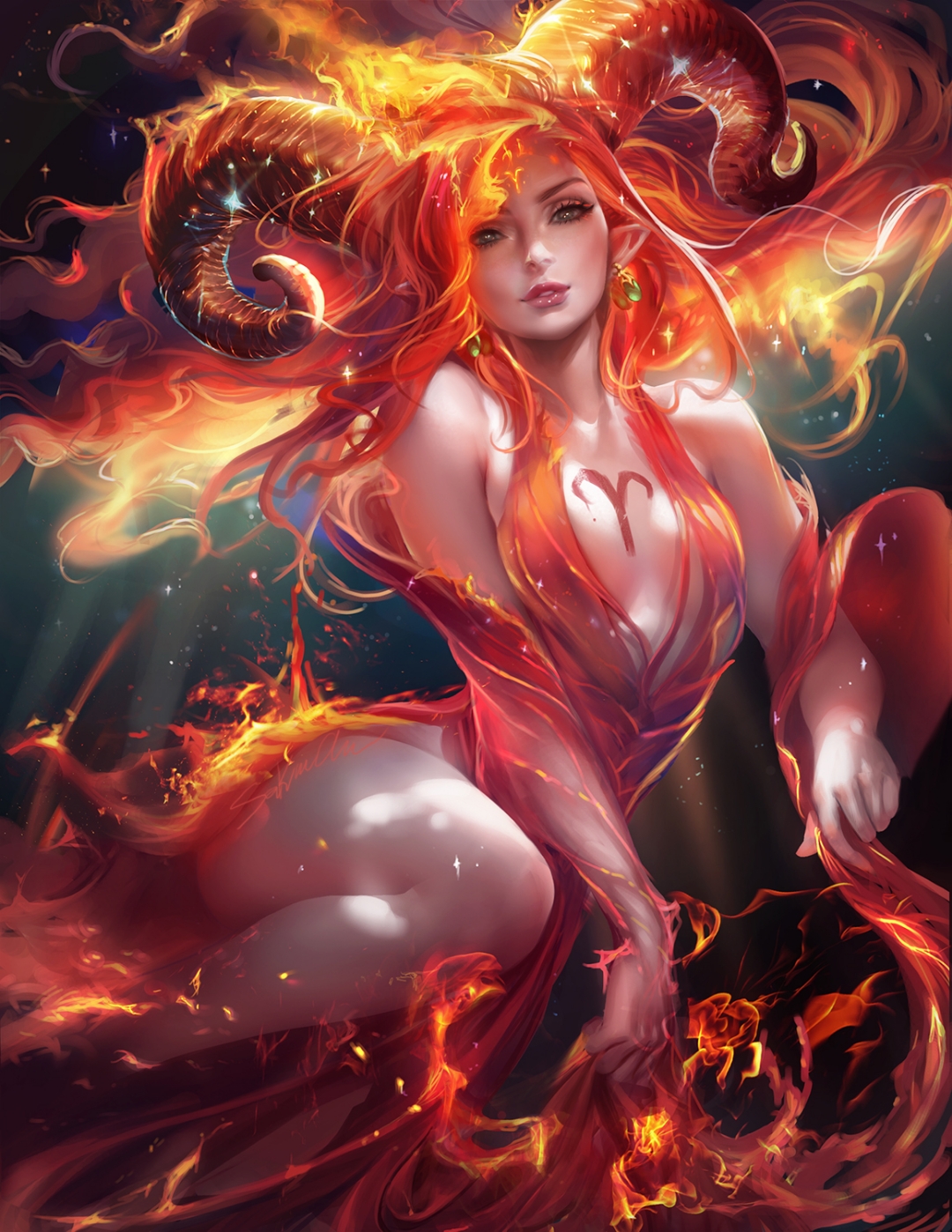 sakimichan#动漫头像和壁纸# #二次元美图# #ai绘画有点东西