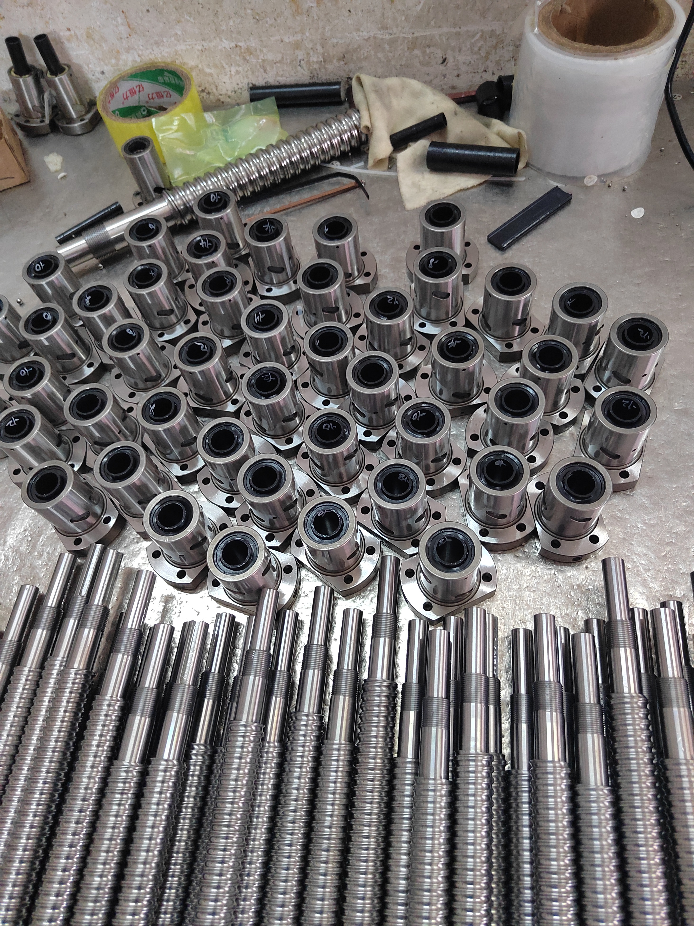 台湾tbi滚珠丝杆加工中