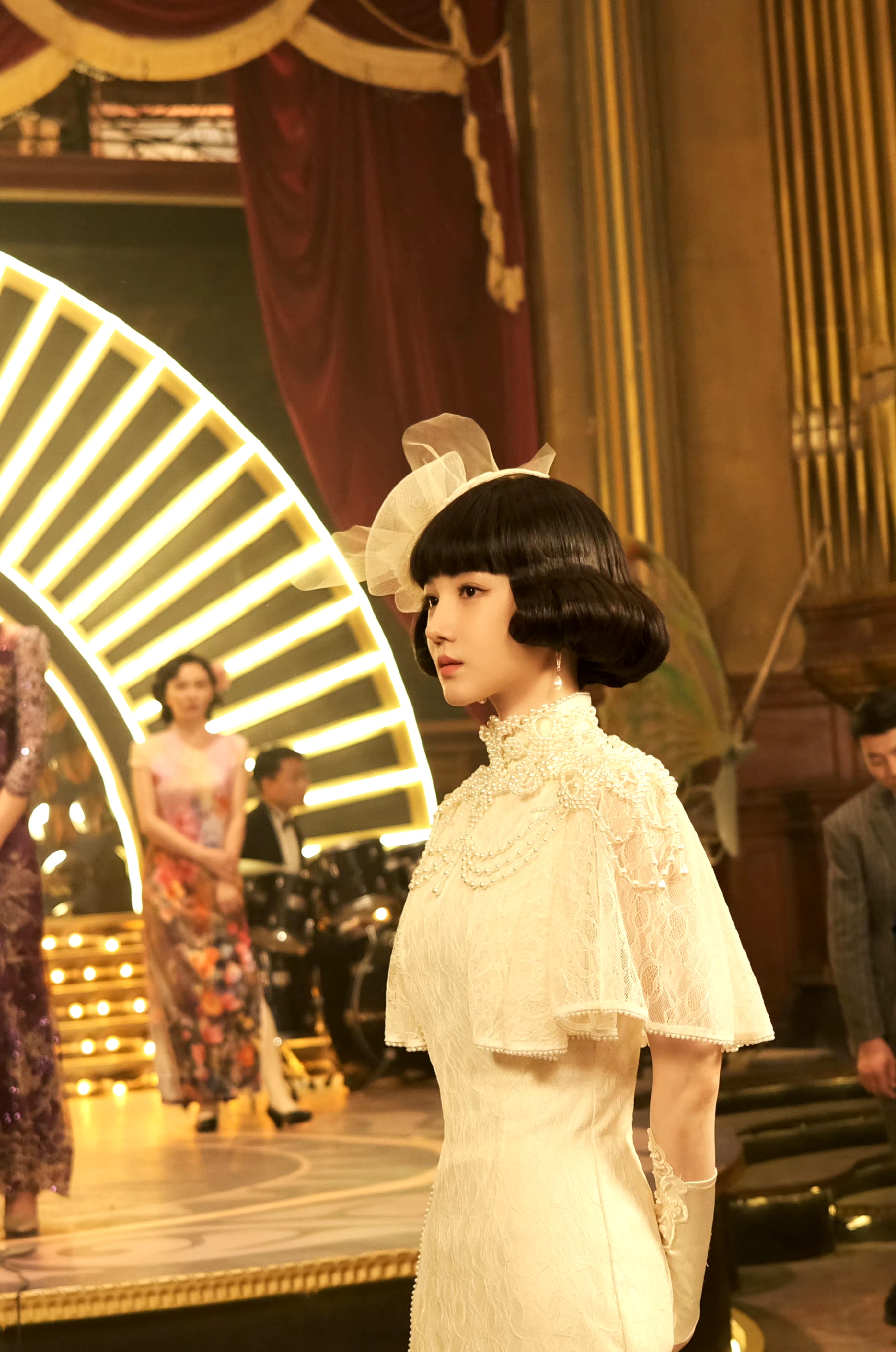 陈小纭#陈小纭# 《薄冰》#电视剧薄冰# 吴若男舞女剧照#陈小纭民国