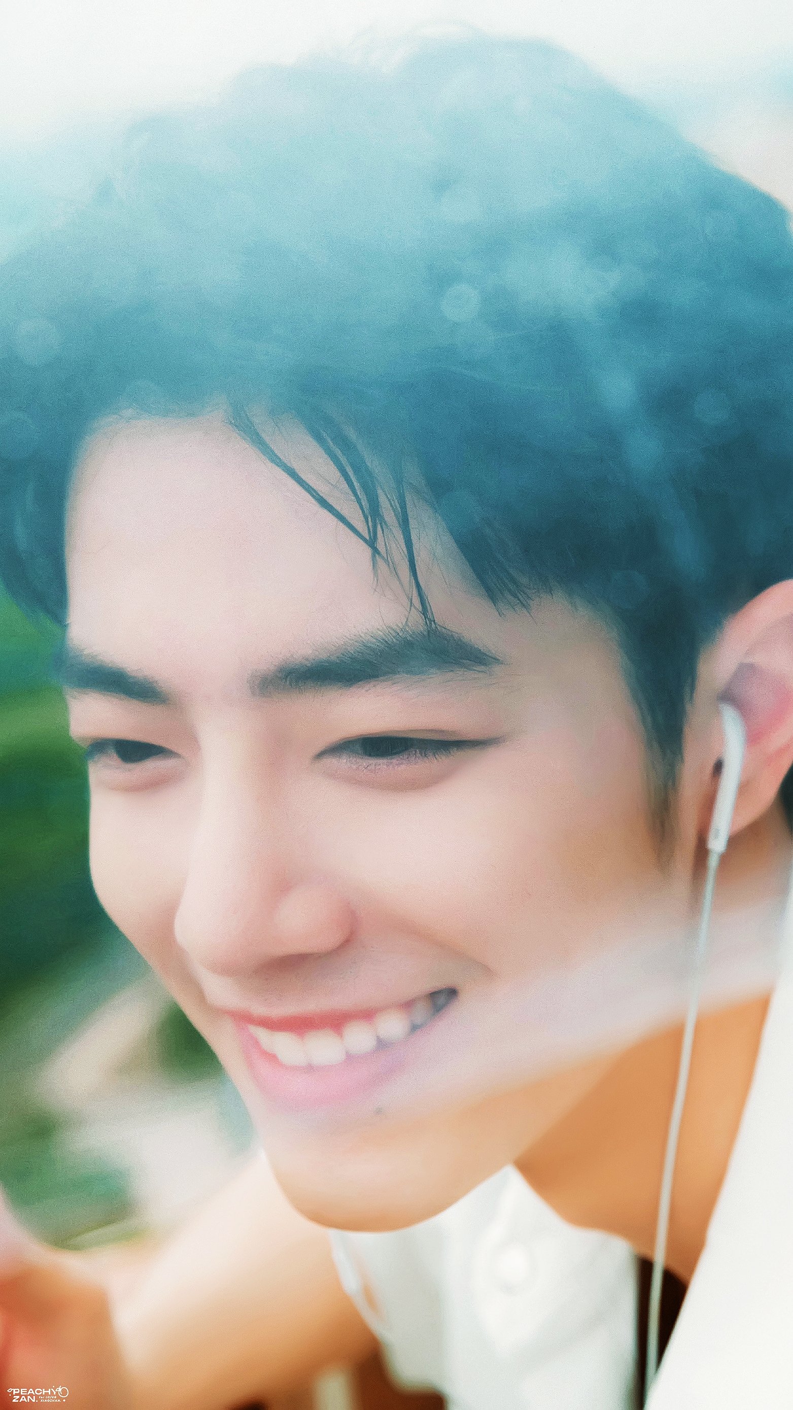 肖战亲手制作的水拓作品 肖战曾经在北京卫视亲自制作了几幅水拓作品