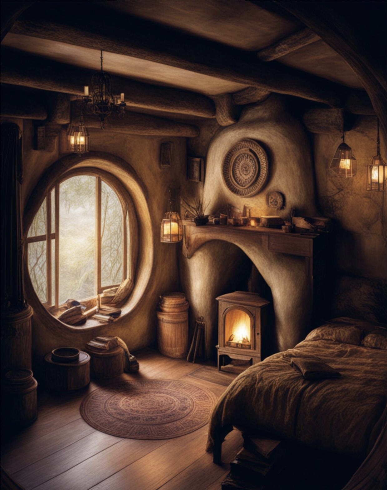霍比特人的小屋