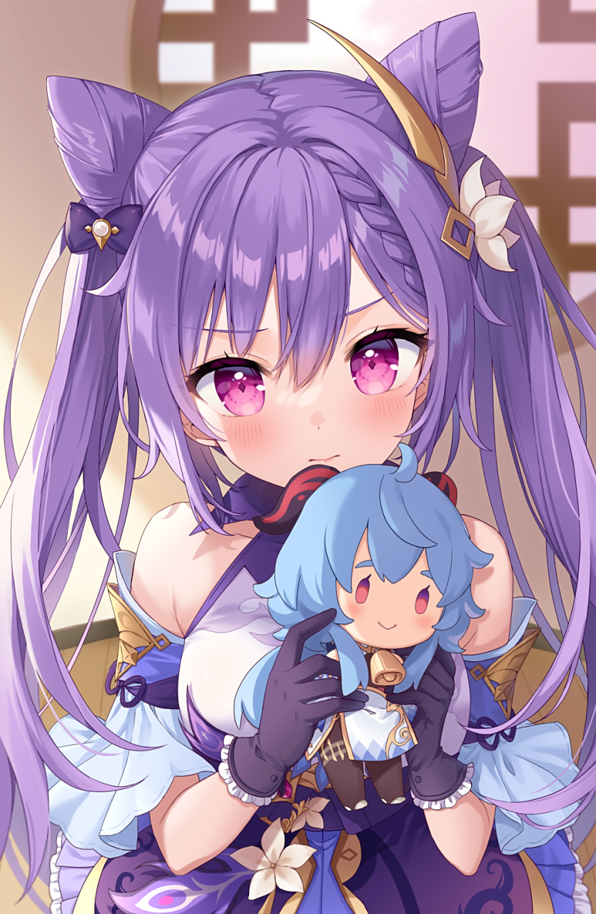 刻晴 画师:moorina