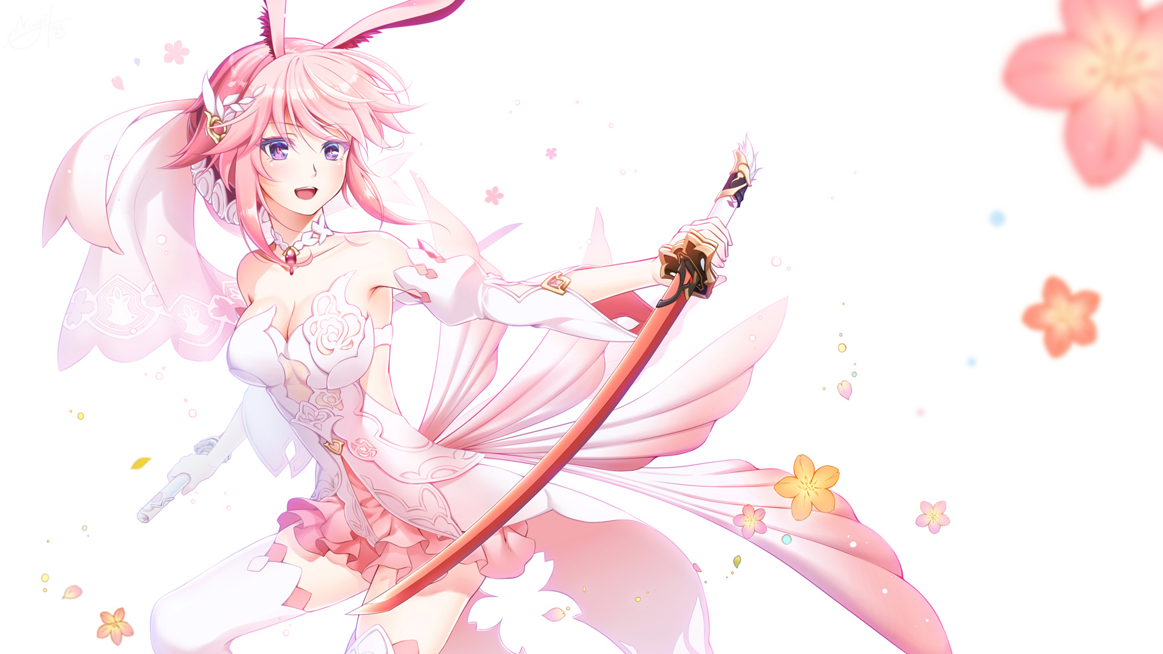 八重樱-真炎幸魂 画师:nogi-to