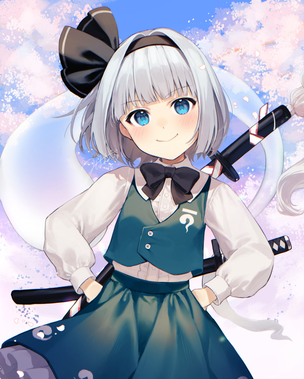 魂魄妖梦 画师:jill.