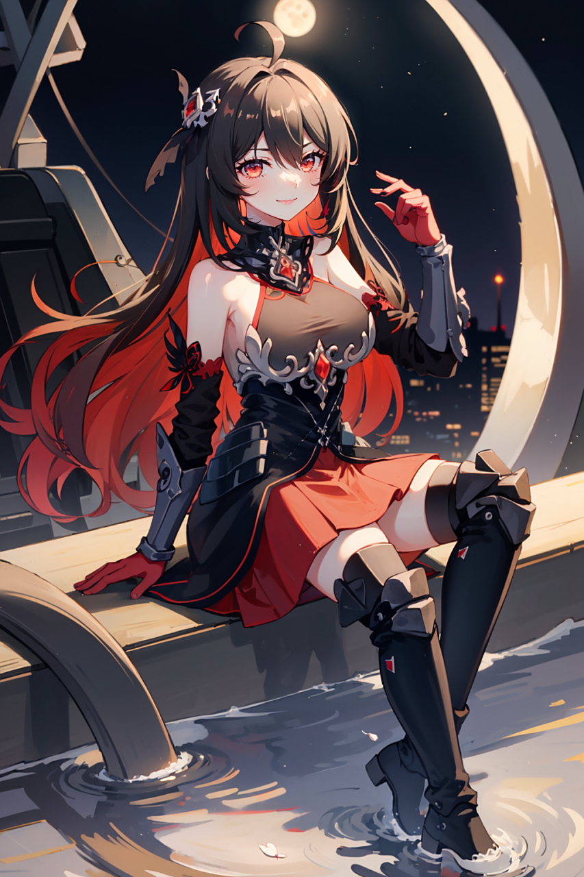 这么帅气的黑希,确定不要来一只吗[滑稽] 画师:seelechaи