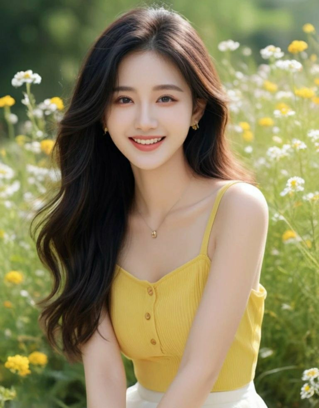 9895这位清新甜美的小姐姐,她仿佛是夏日里的微风957898