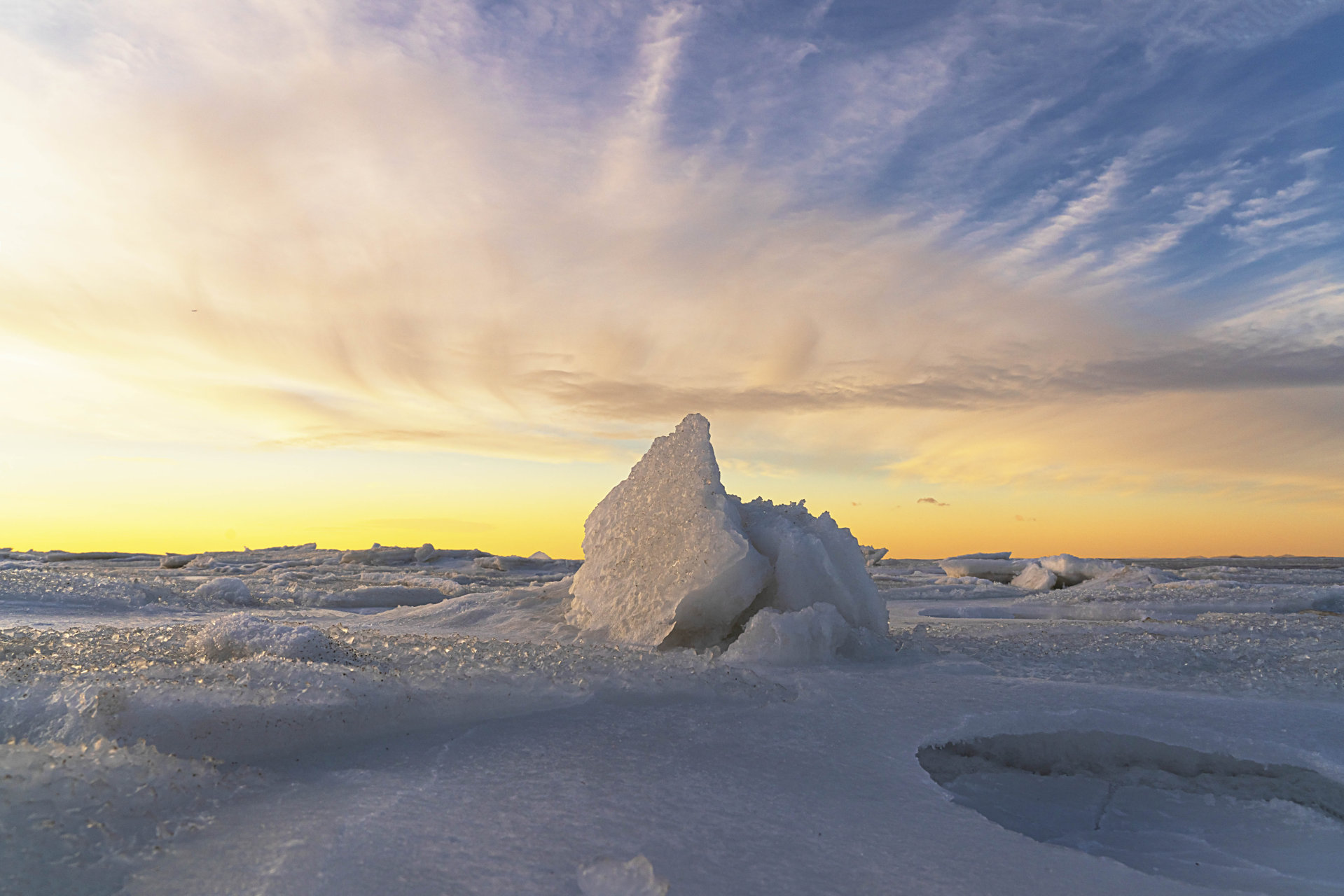 大连极地冰原之美