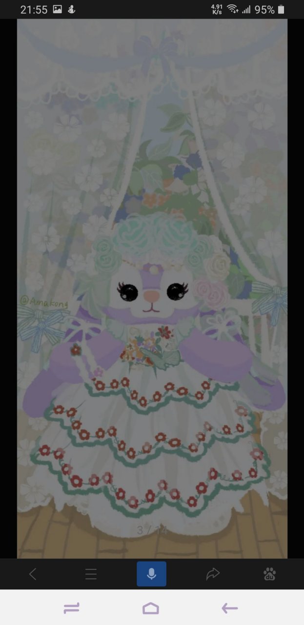 星带露穿上裙子太好看.