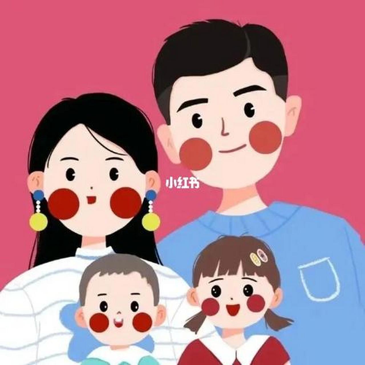 一家人的头像你们喜欢哪个?快点来评论吧!