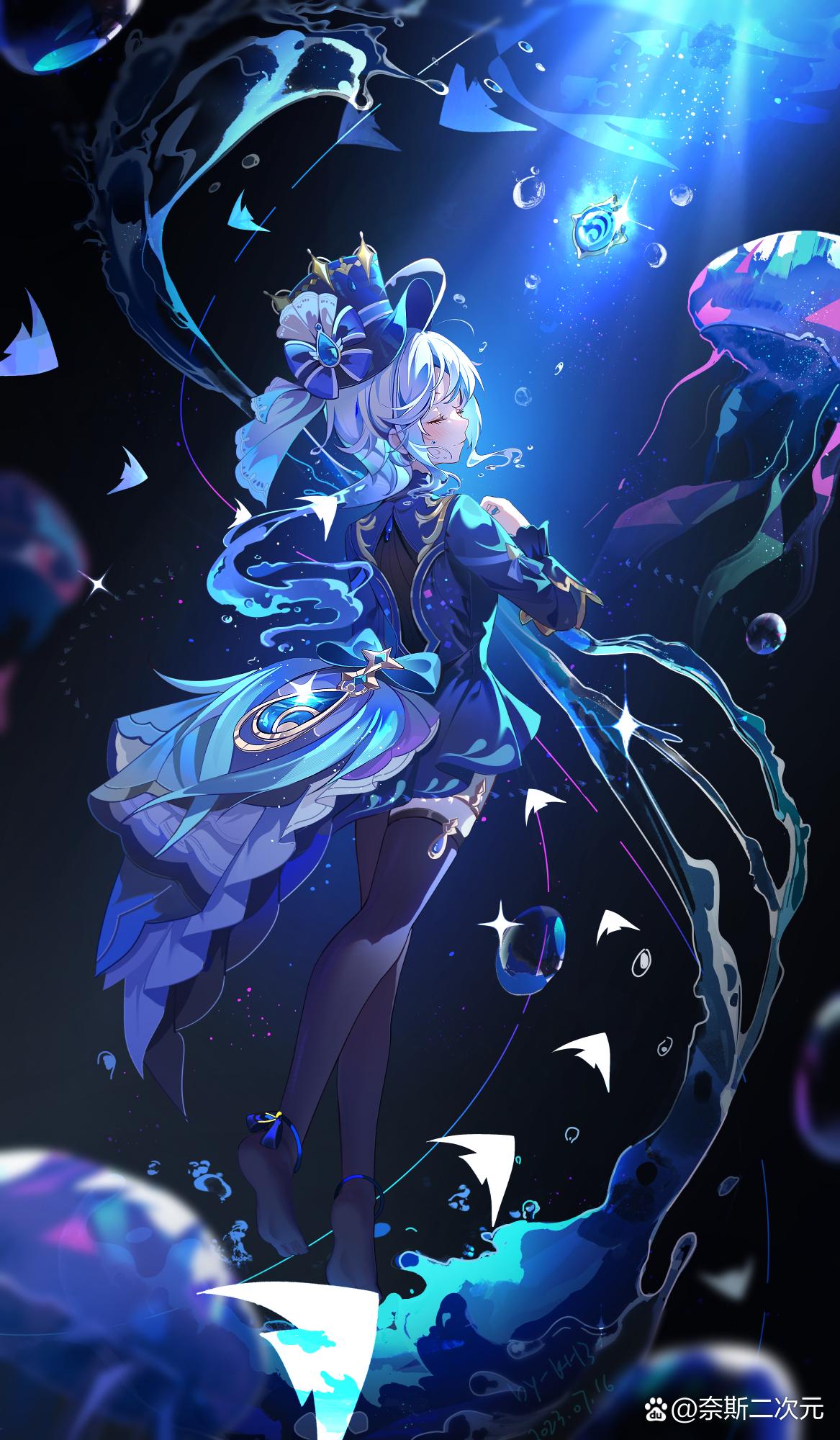 你们更喜欢哪一个呢? 画师:米游社@喵咕君#原神