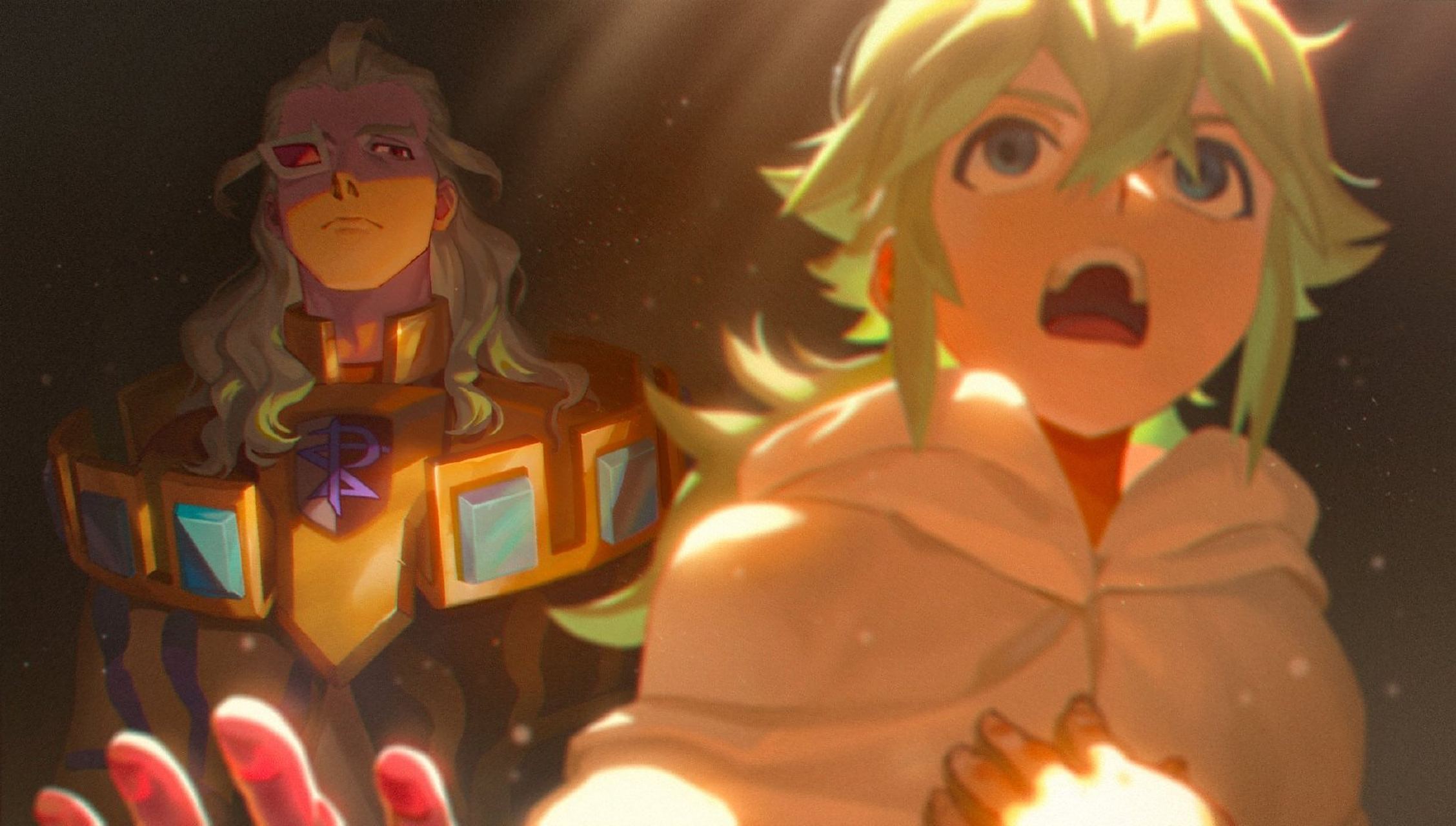 等离子队 魁奇思 和 n (吐槽) 两个 好有戏份 的 表情[二哈]