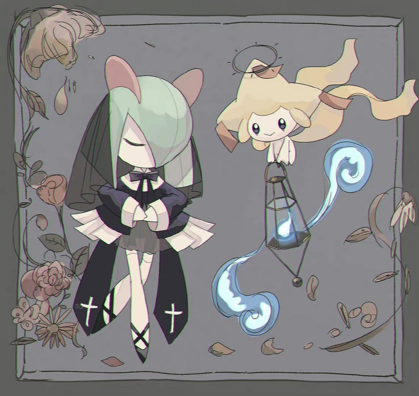 奇鲁莉安 和 基拉祈 (备注: 注意 是一个 闪 基拉祈[二哈])