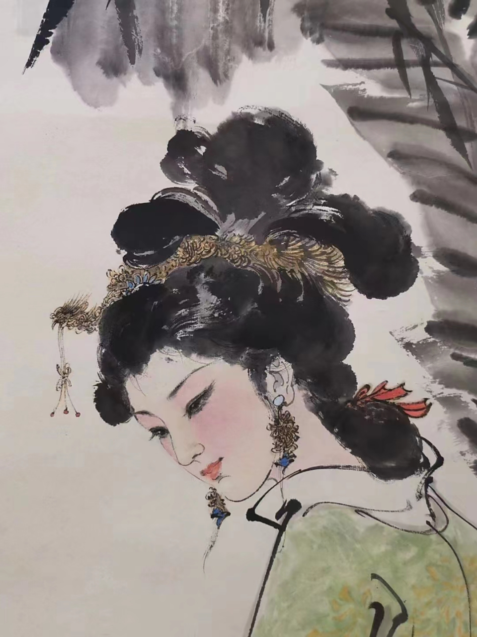 白伯骅人物作品#艺术# #国画