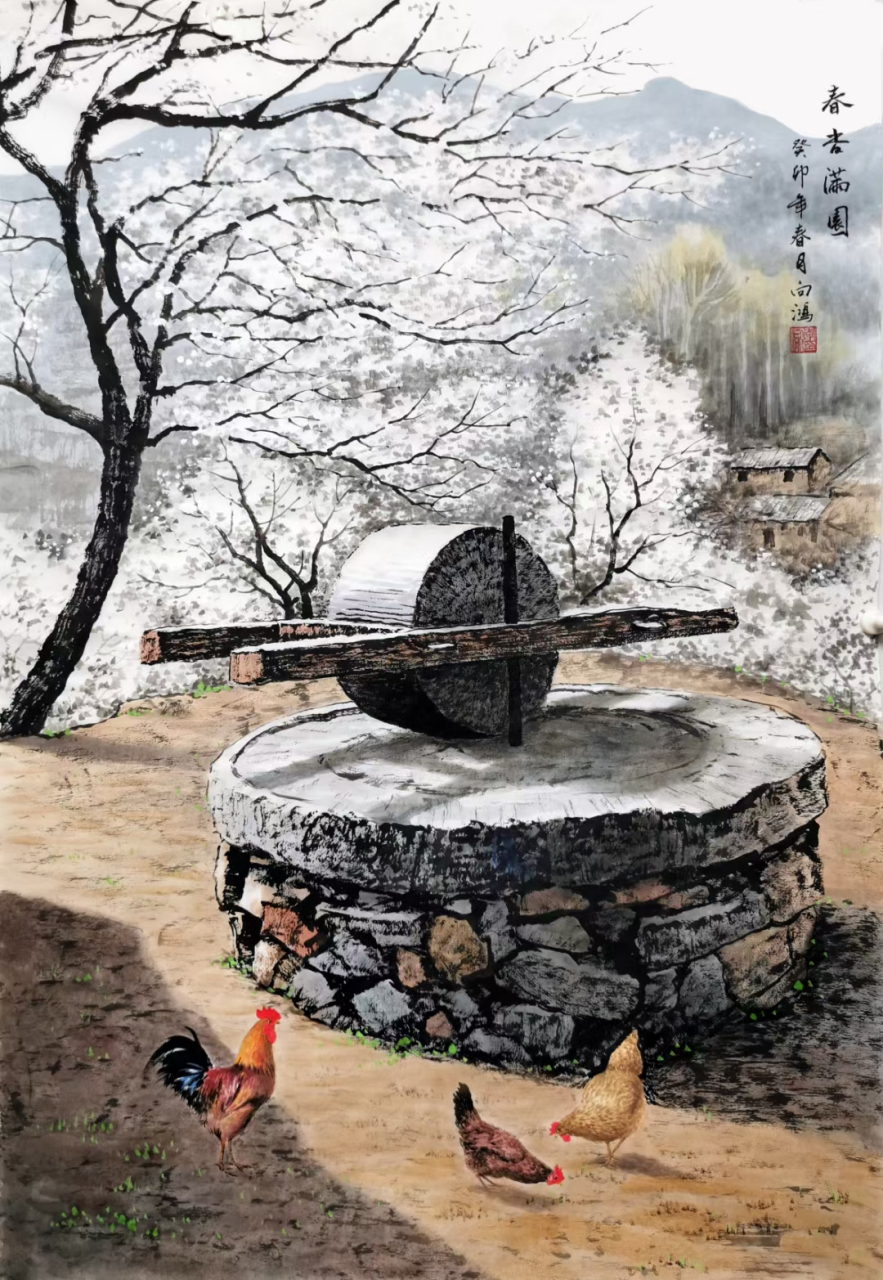 李向鸿老师作品#艺术# #国画