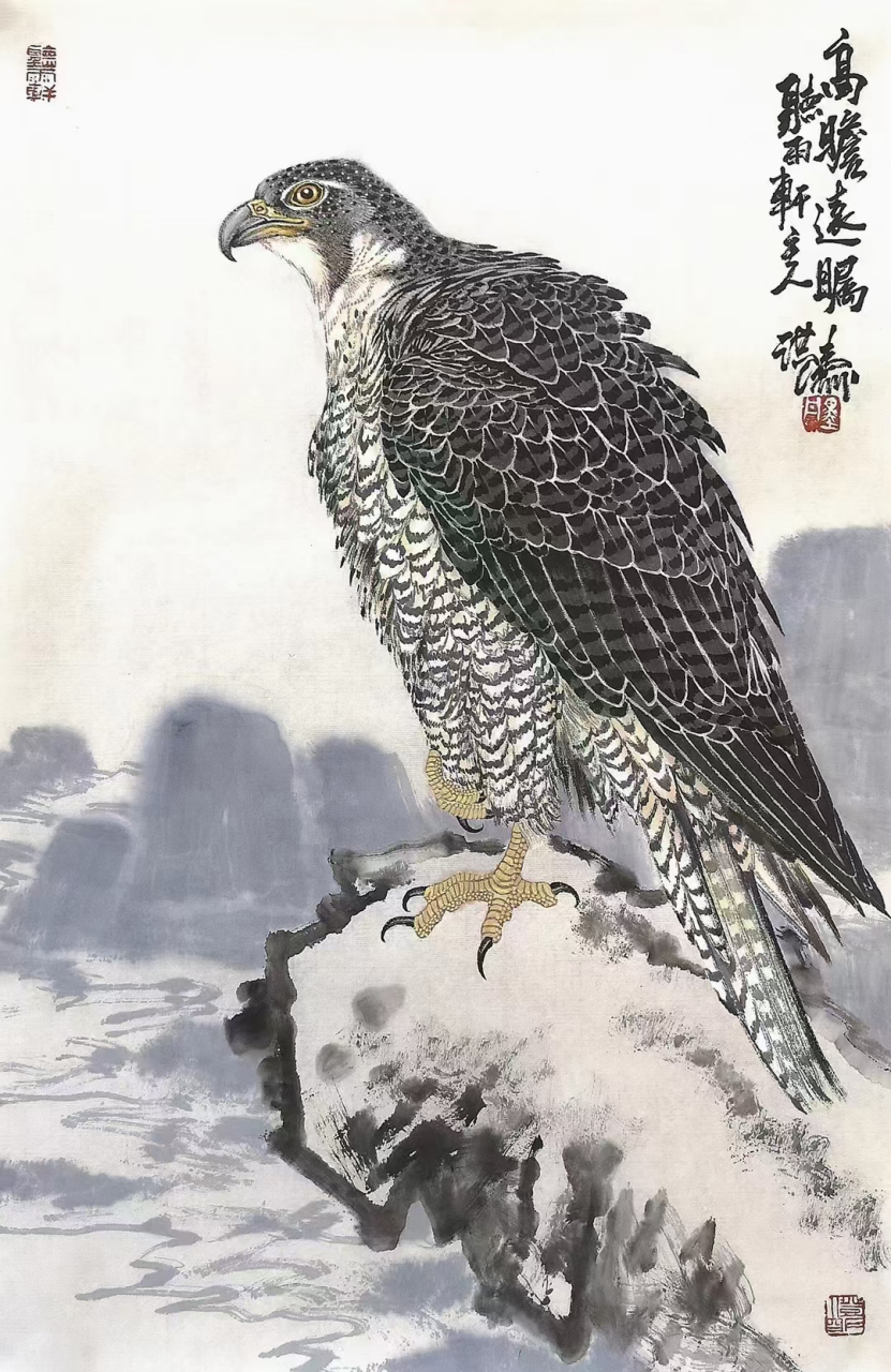 河北省美术学院李洪涛教授,师从何家英和霍春阳大师,硕士研究生导师