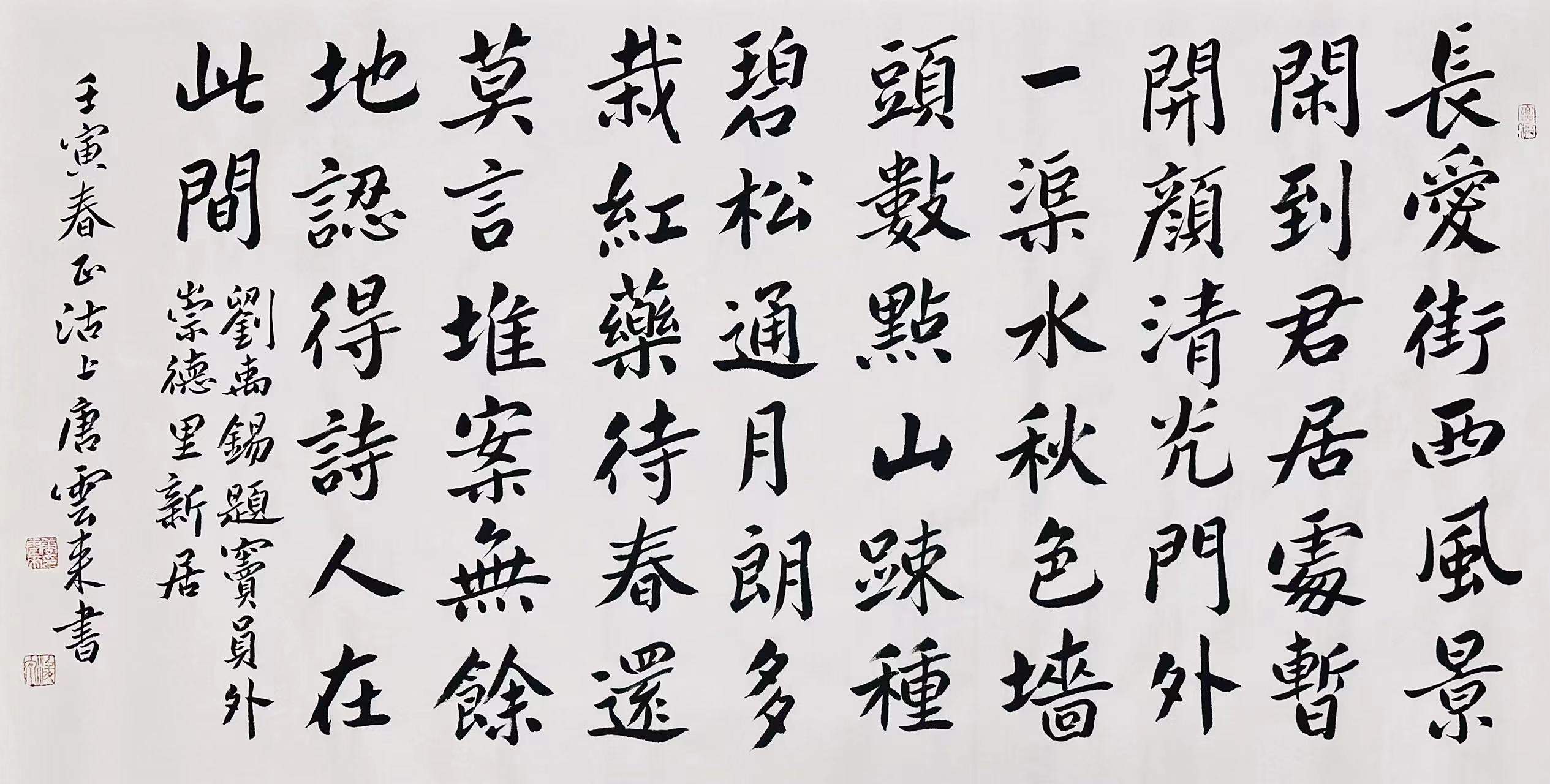 中书协唐云来老师书法#艺术# #书法