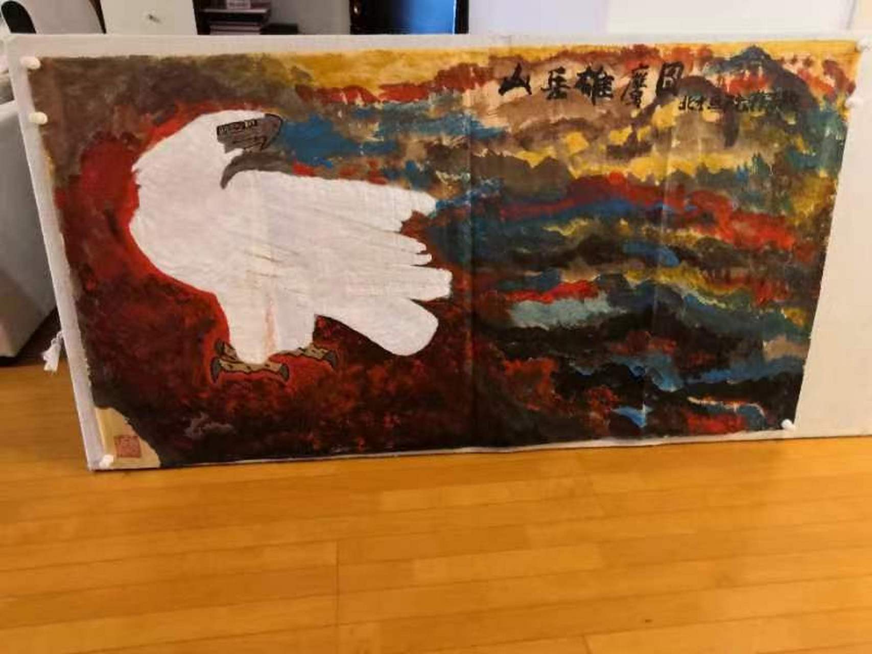 画家王挥春,近当代重彩第一人,艺术大师刘海粟关门弟子,北京画院专业