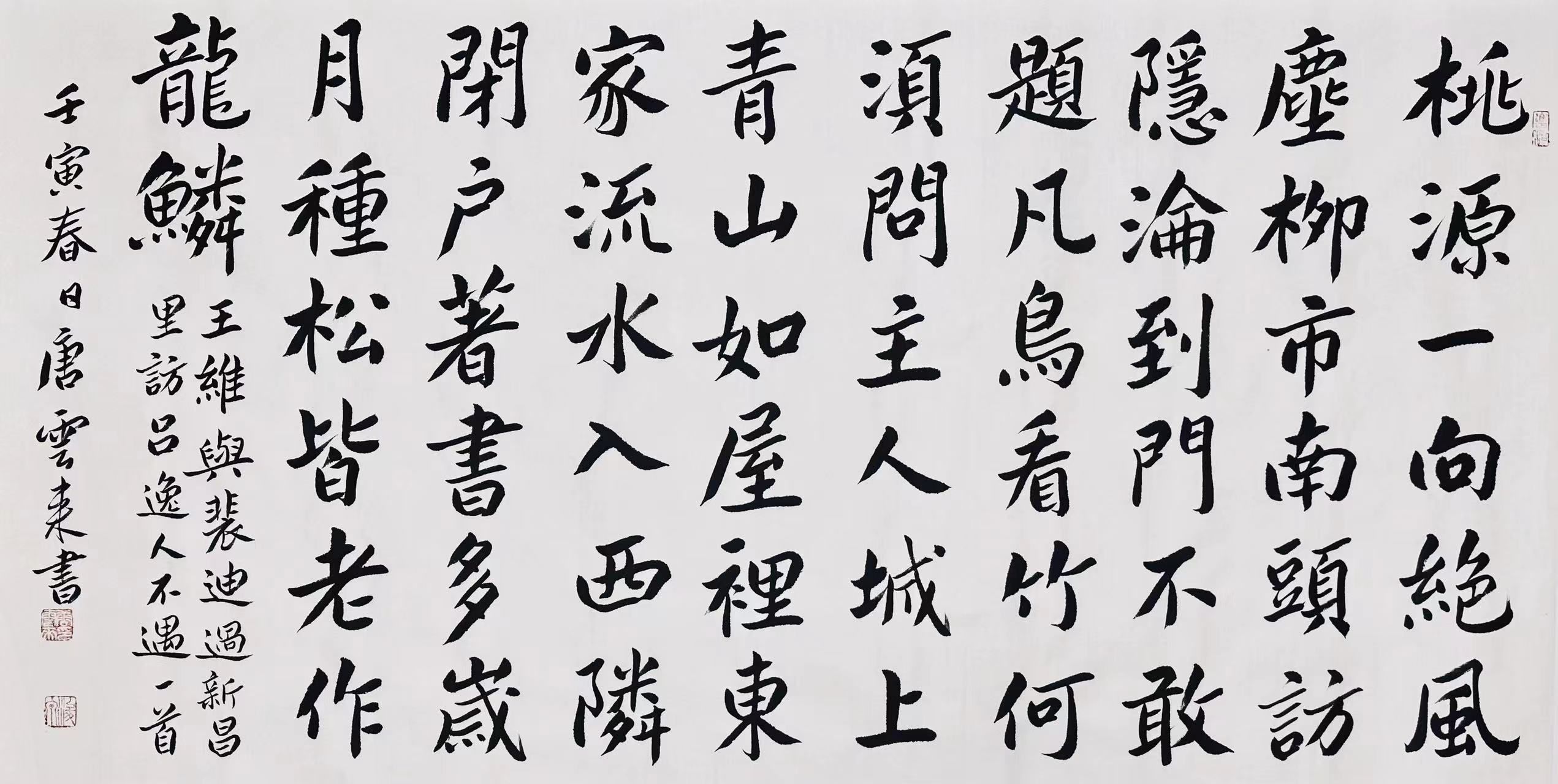 中书协唐云来老师书法#艺术# #书法