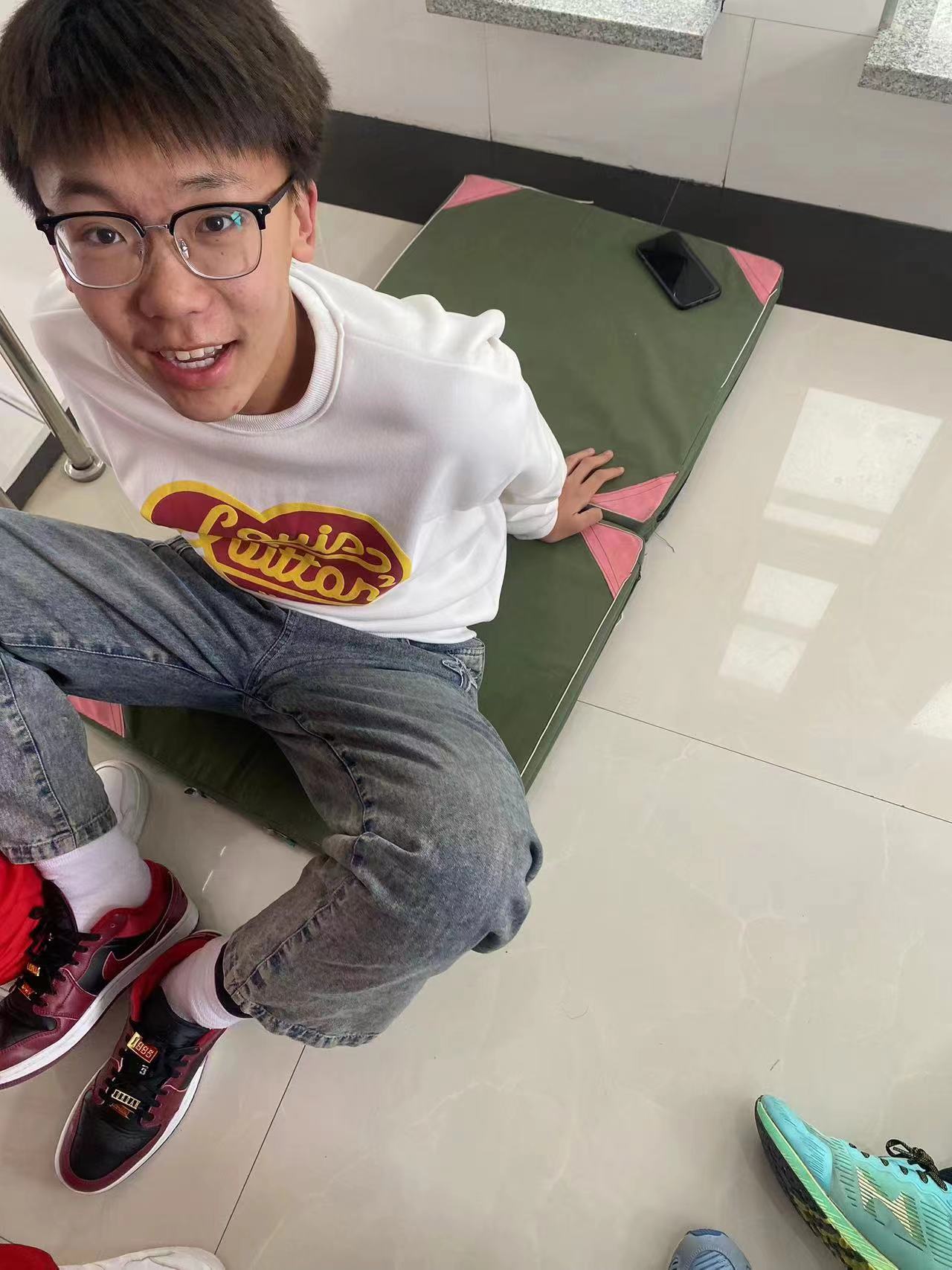 讷河市第五中学最快体育生汪鑫钰