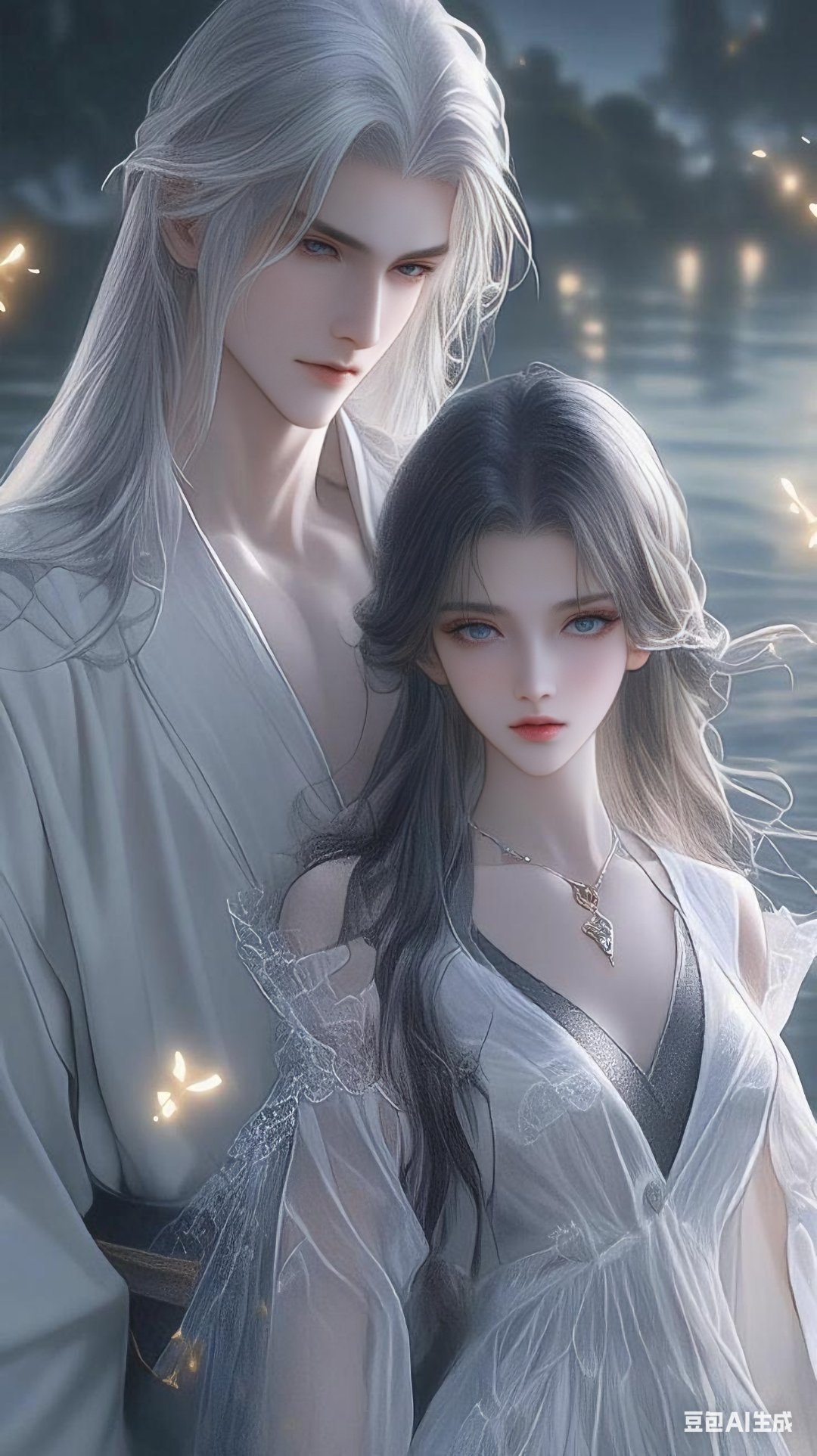 "穿越时空的浪漫,古风情侣的唯美瞬间,心动的感觉就在这红尘作伴!