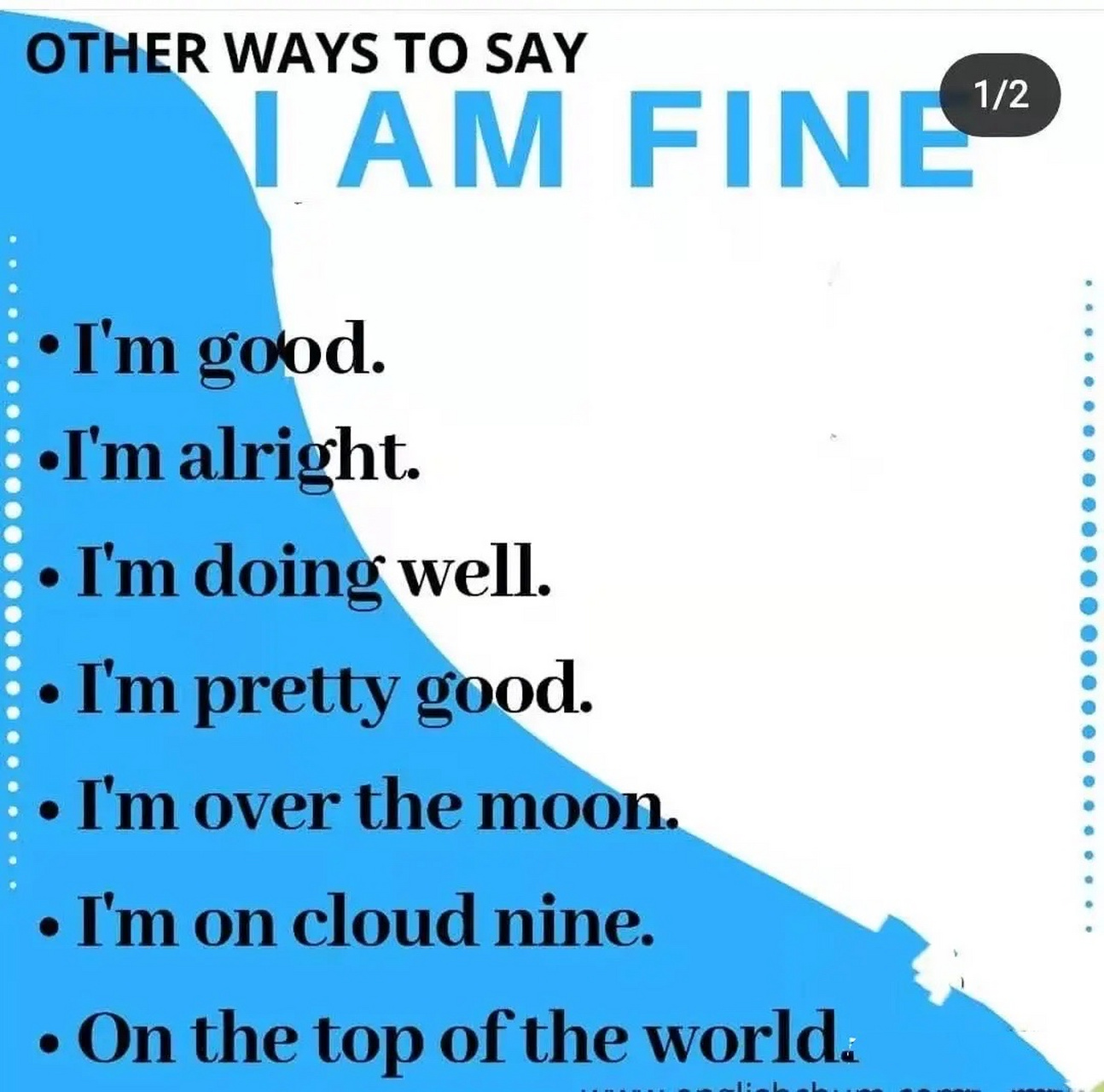 英语零基础学口语 如何用英语表达:我很好?下面这7种表达分分钟学会.