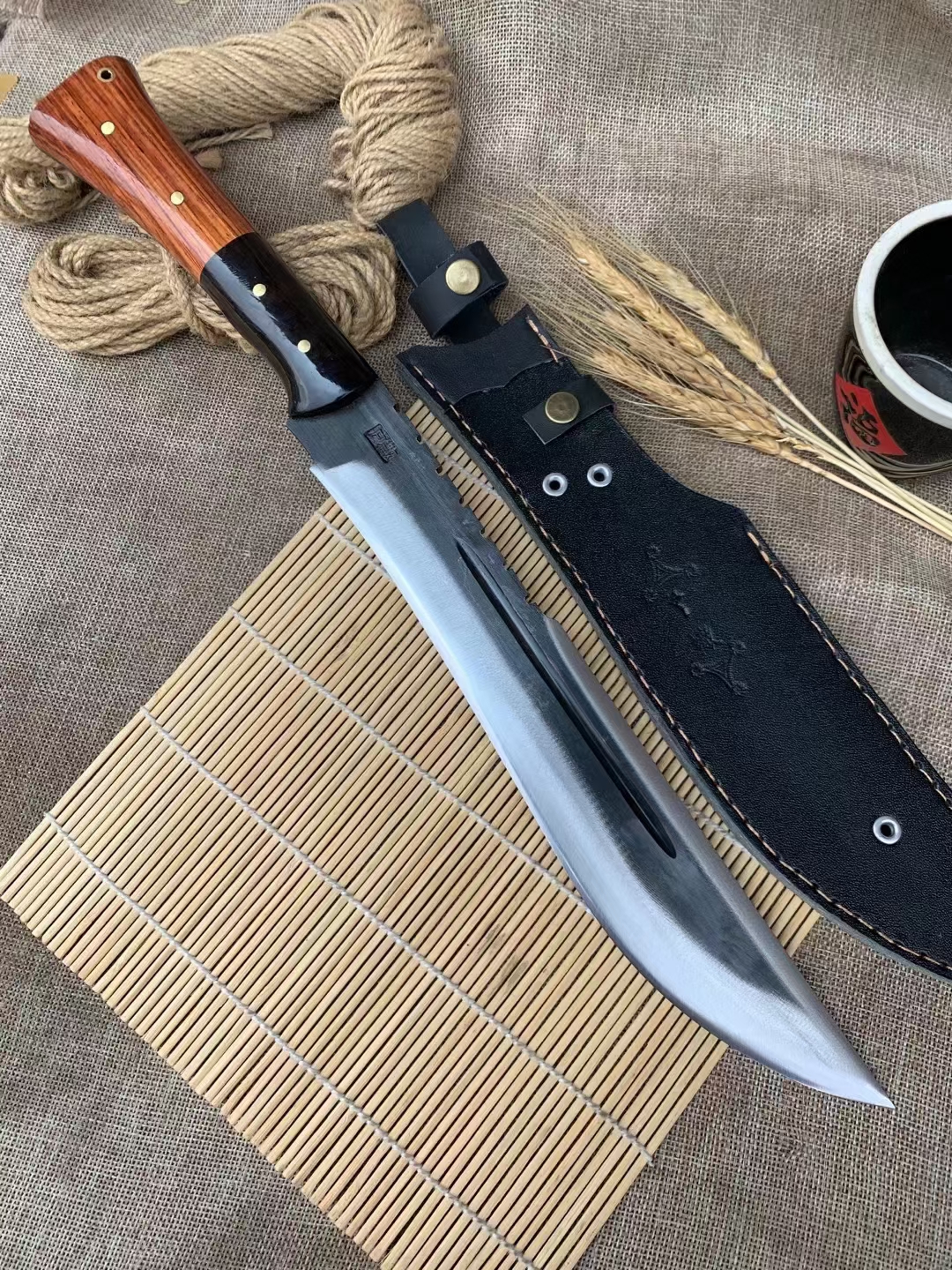 百度创作者数字藏品#  「鉴赏」杀猪刀:总长:46.