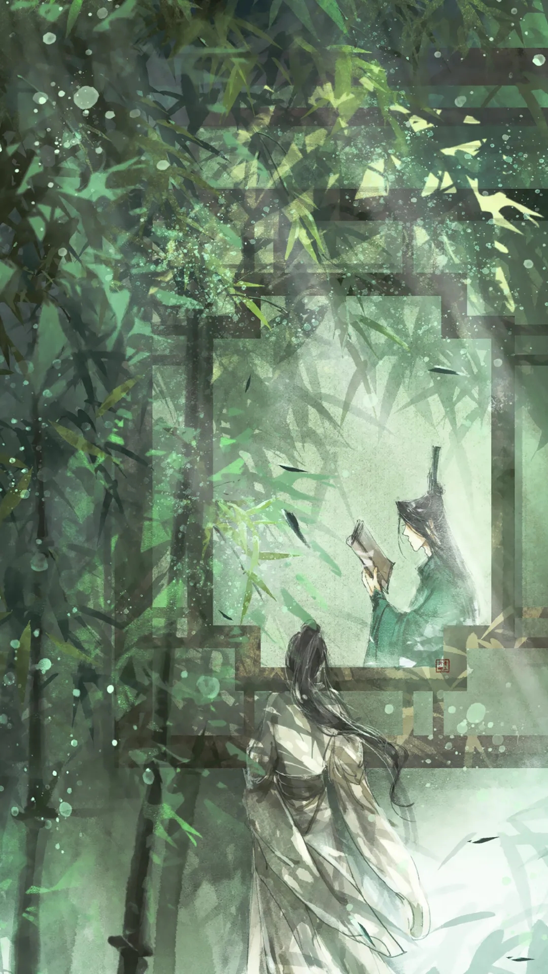 人渣反派自救系统丨高清手机壁纸  春夏秋冬,四季相伴,长似一生.