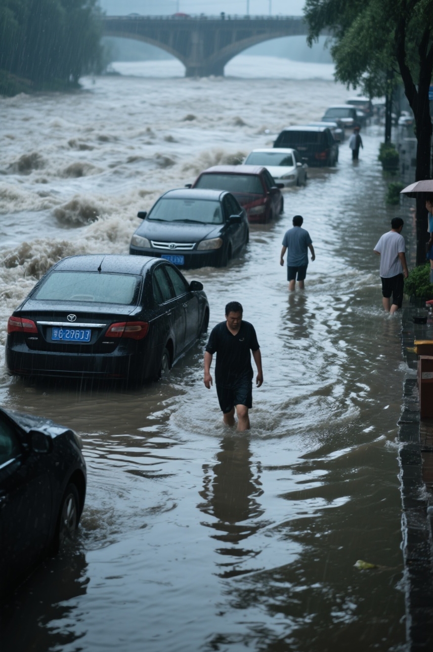 山东济南莱芜区遭遇连续强降雨,各方紧急响应全力救援
